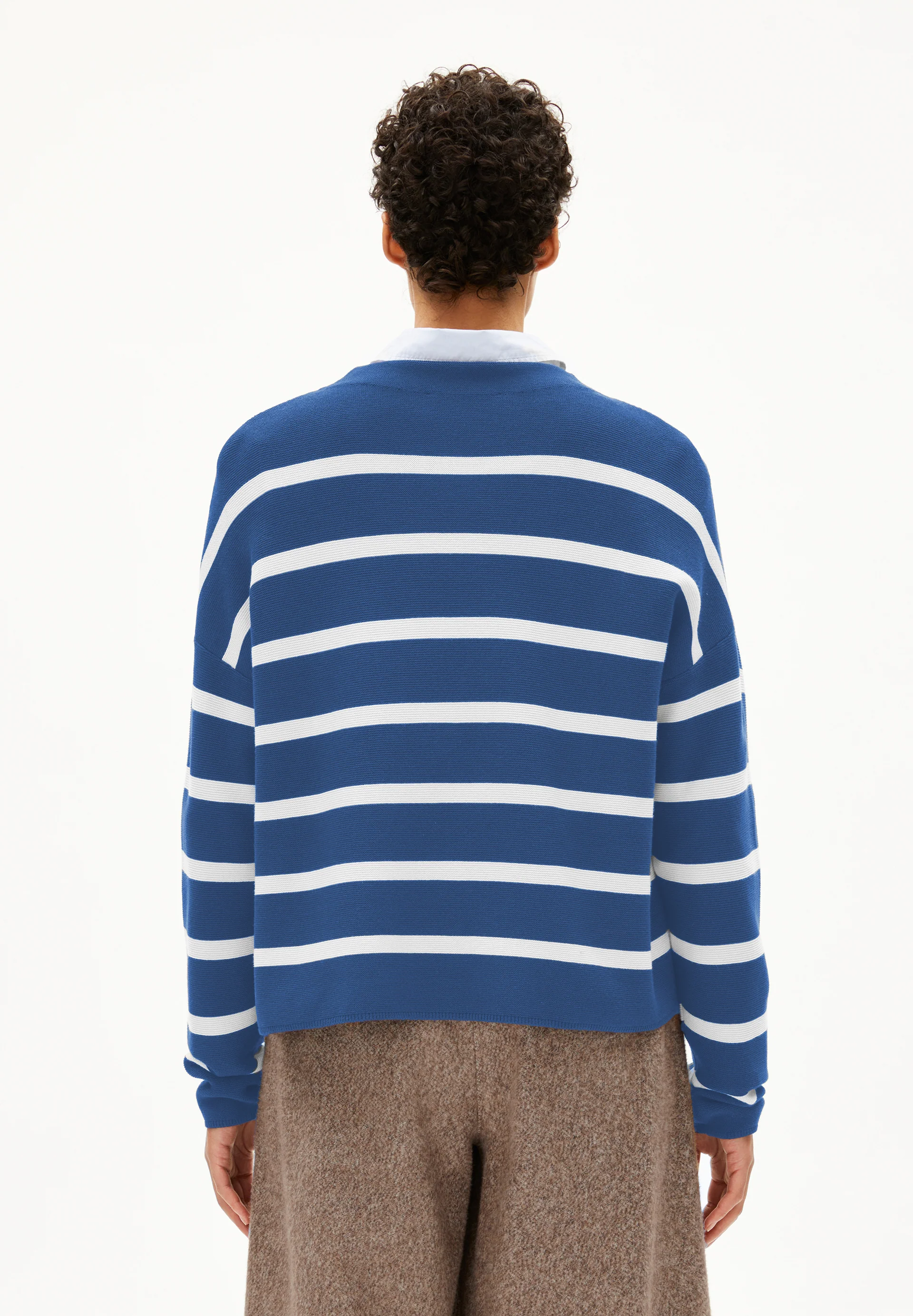 MERINAA STRIPES Pullover from organic cotton