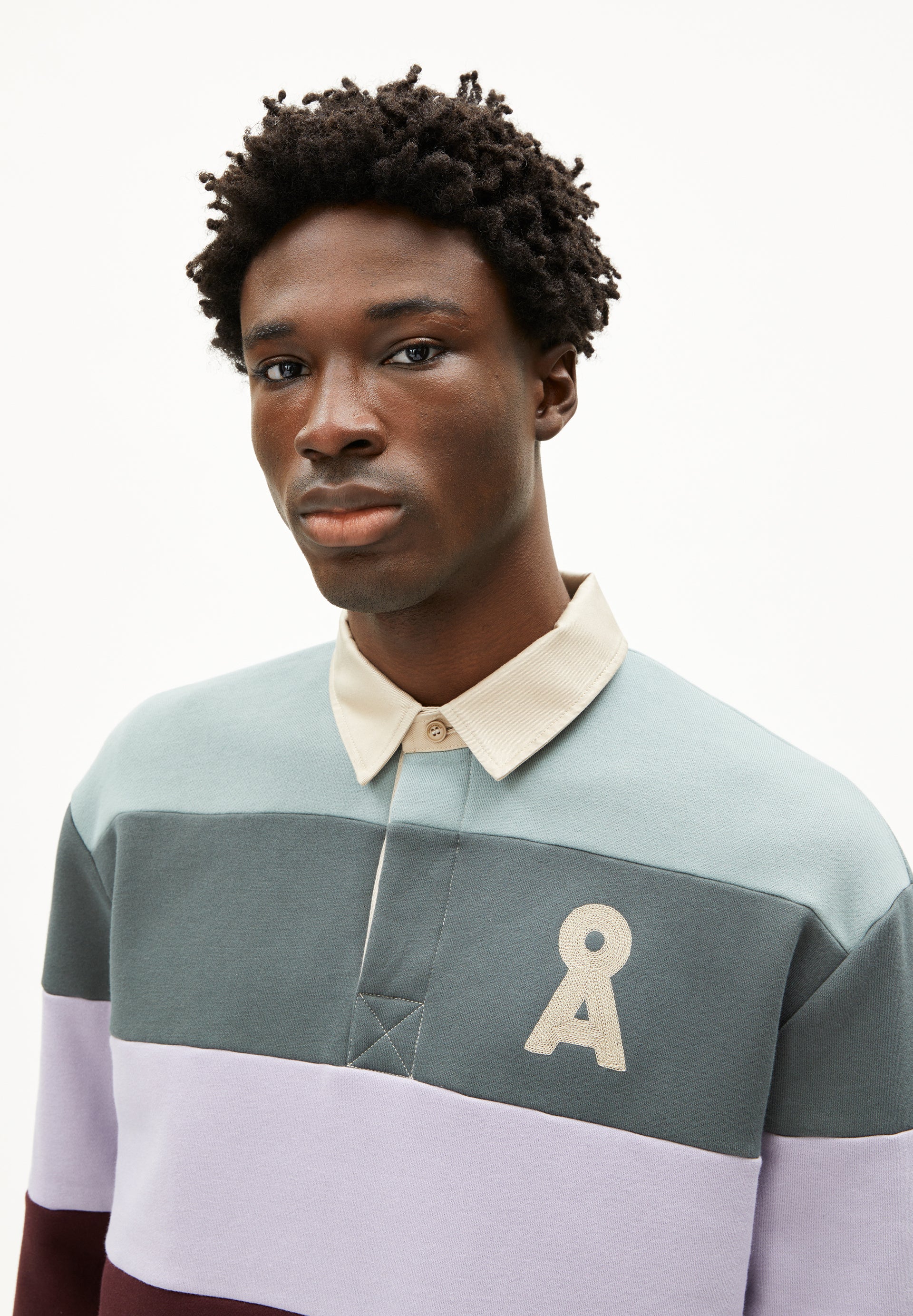AADRU LS RUGBY FLEECE Sweatshirts made from organic cotton