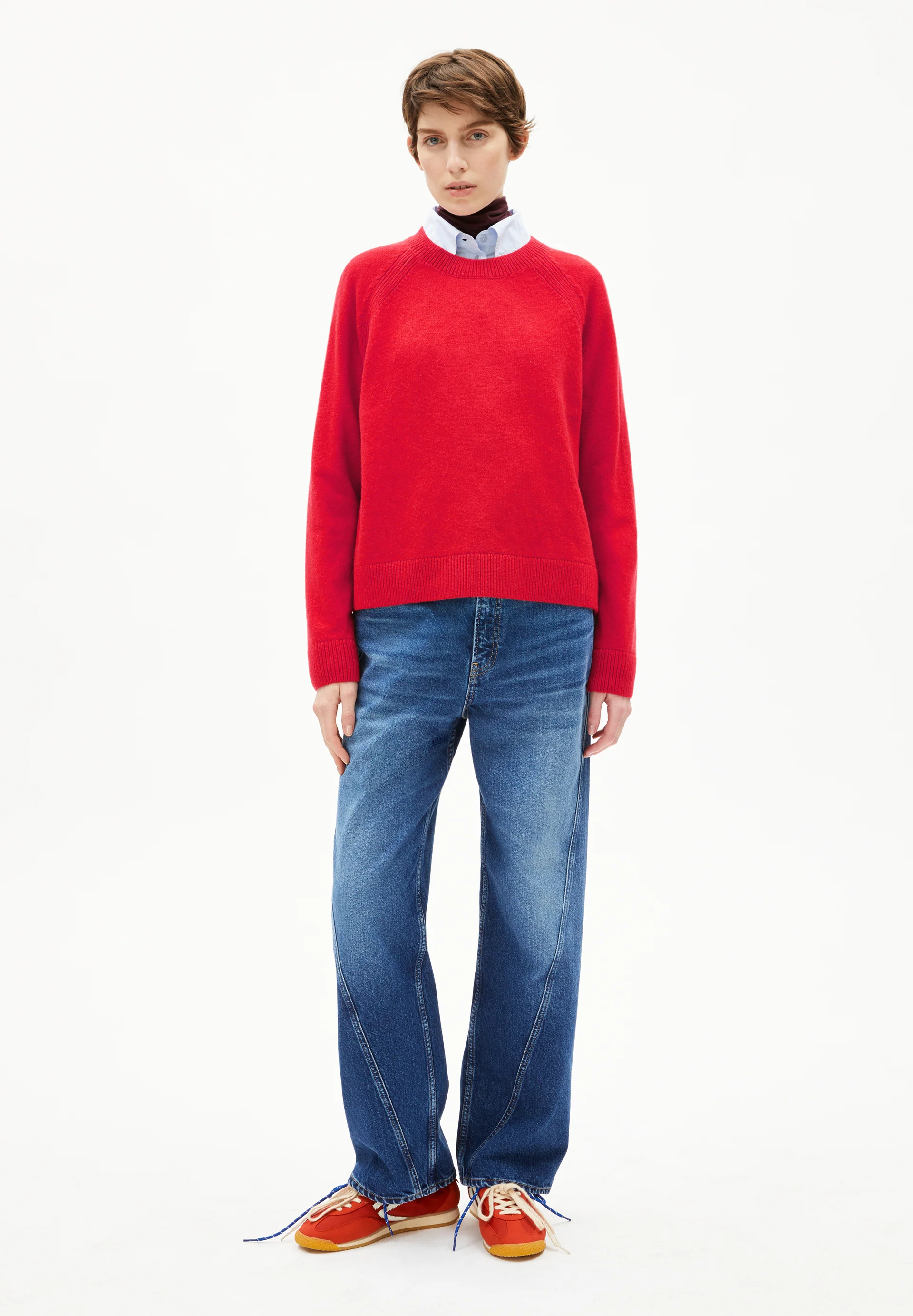 LILIRIAA REGLANA Jumper made from an organic wool blend