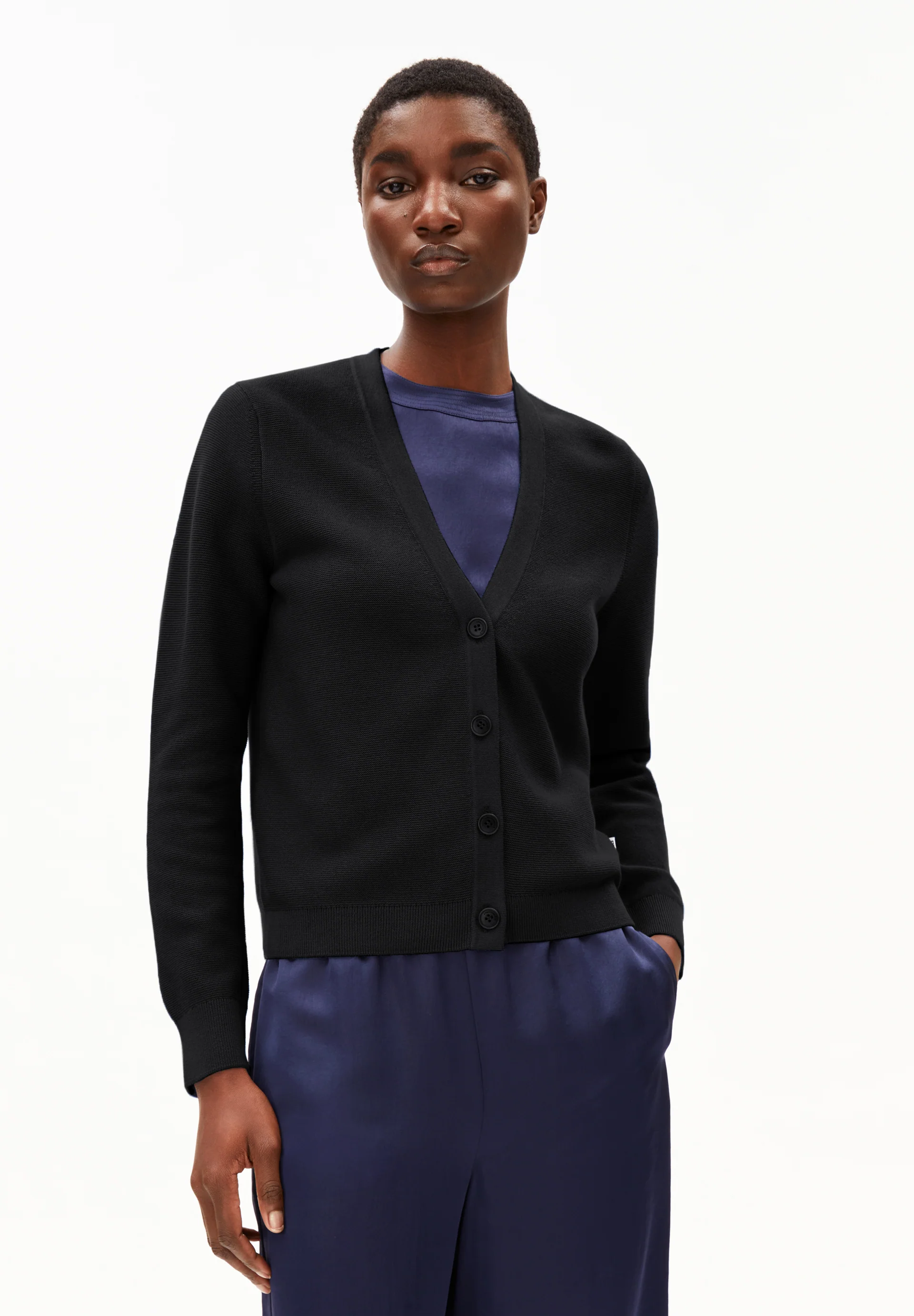 MENAAL LINKS LINKS Cardigan made of Organic Cotton