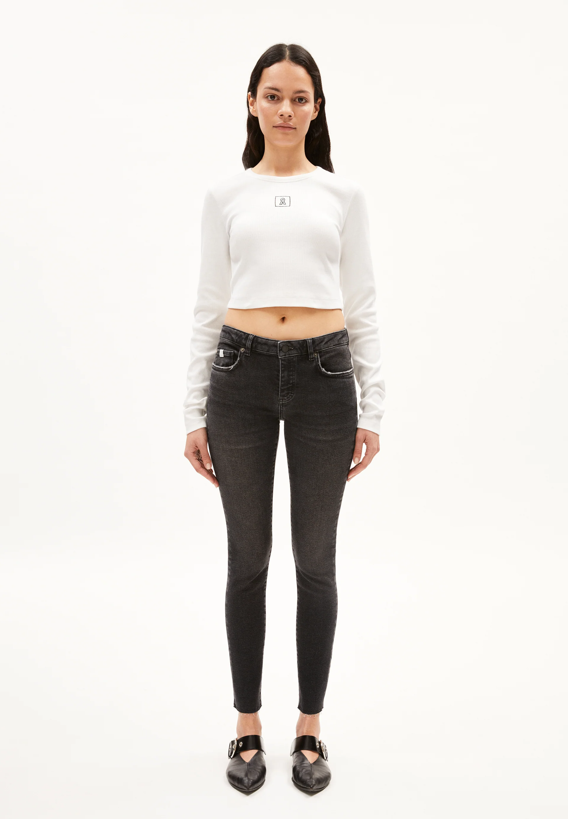 TAYNAA Skinny Jeans Low Waist organic cotton mix X-Stretch