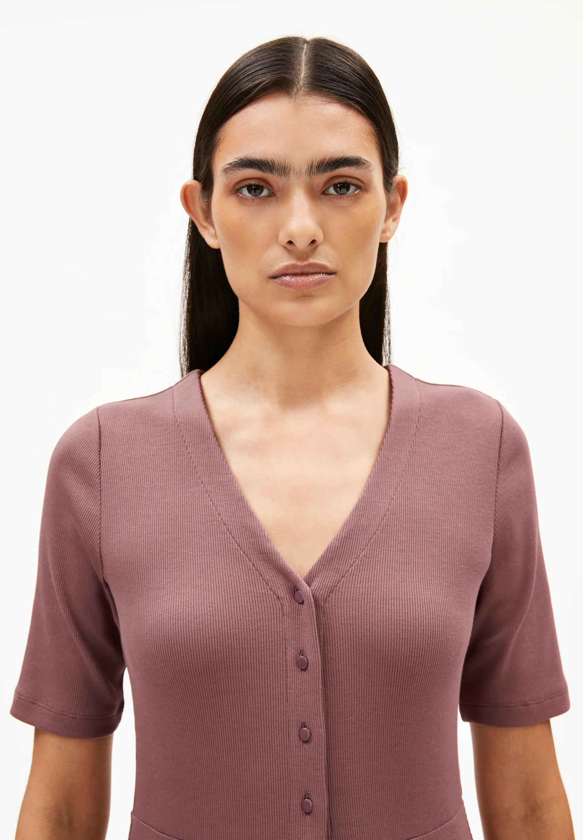 ALURAA Jersey dress from organic cotton mix