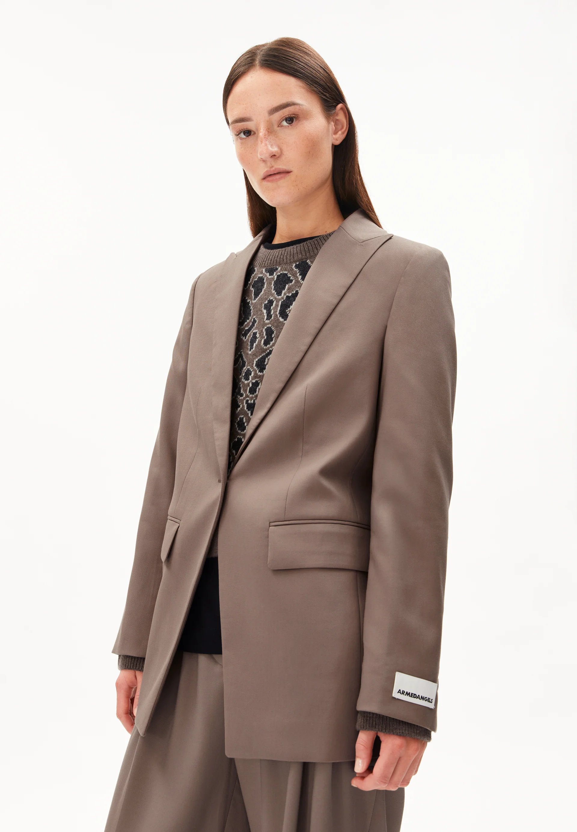 MIKULAA BLAZER Blazer made of TENCEL™ Lyocell Mix