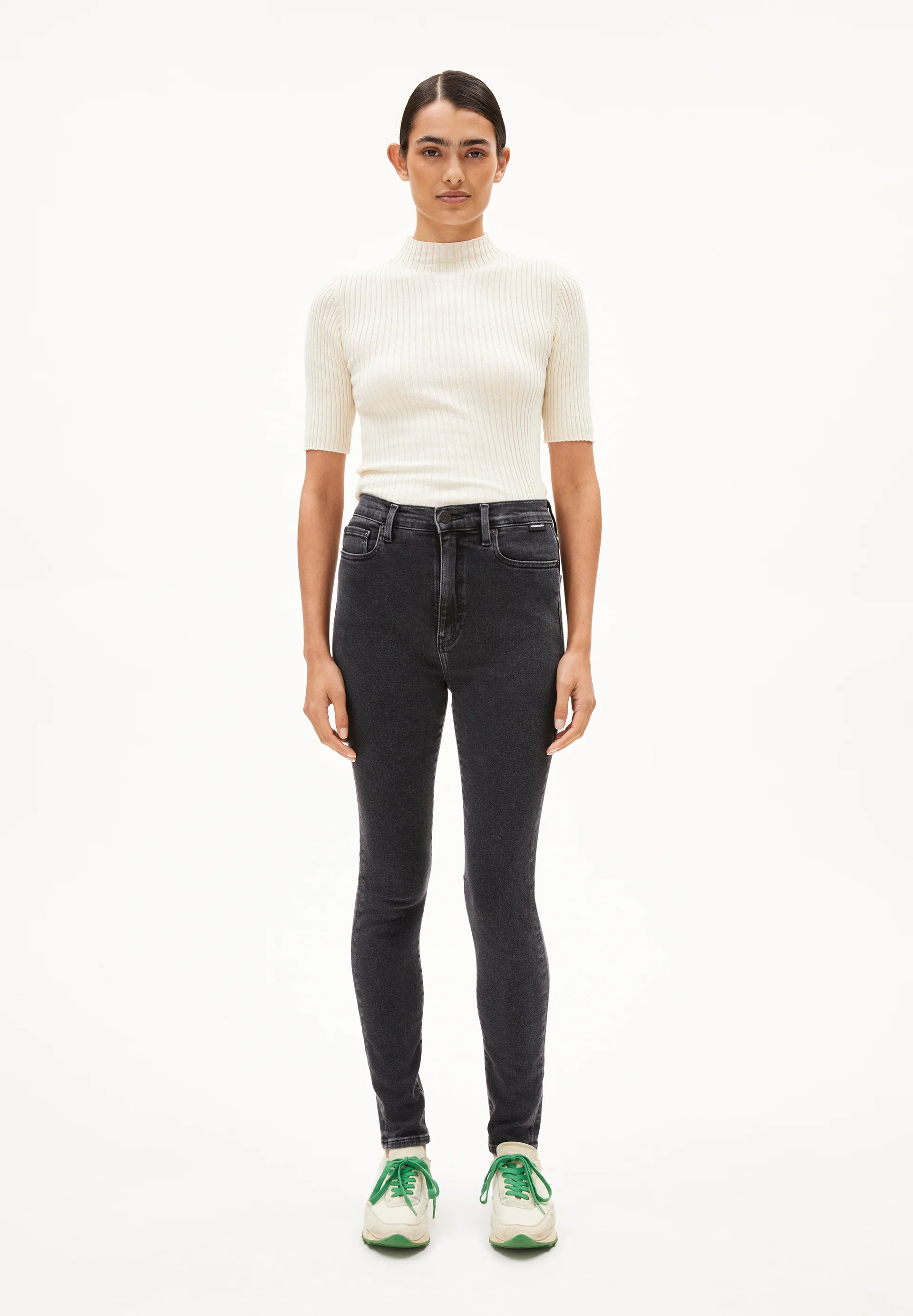 INGAA Skinny Jeans High Waist Organic Cotton Mix X-Stretch