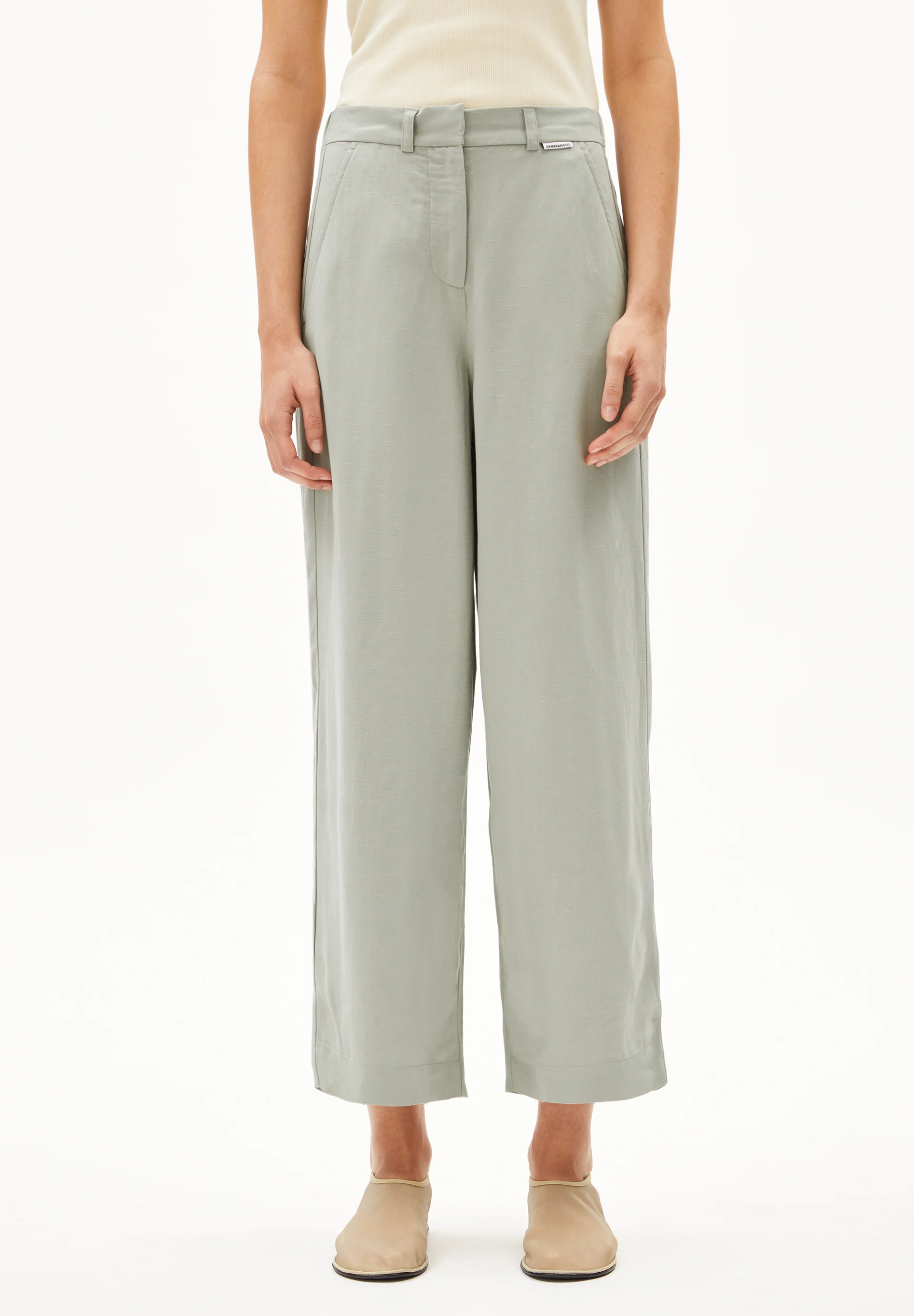 CAARUNUS LINO PANT Woven Pants made of Linen-Mix