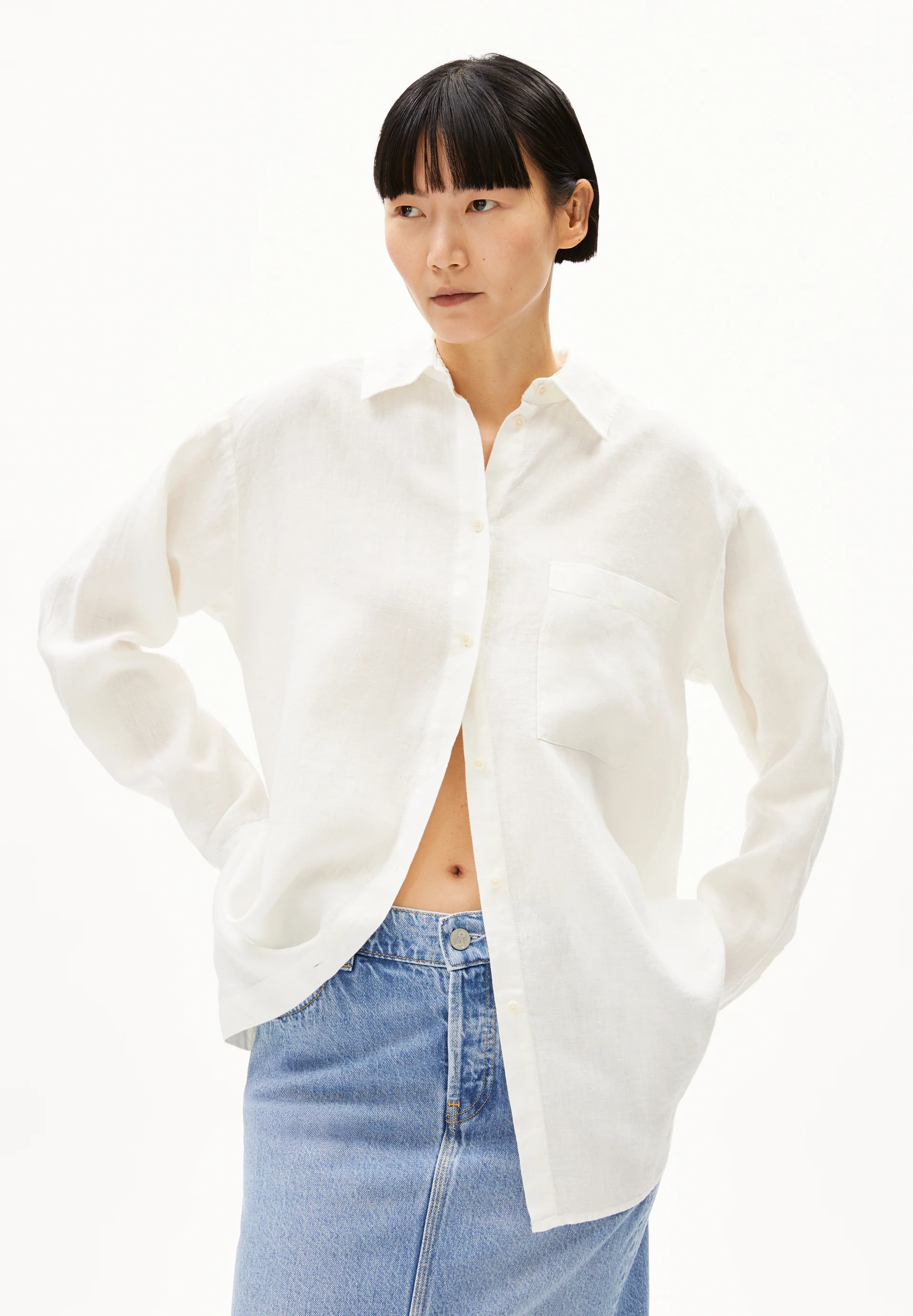 MAALGAA PURE LINO Blouse made of Linen