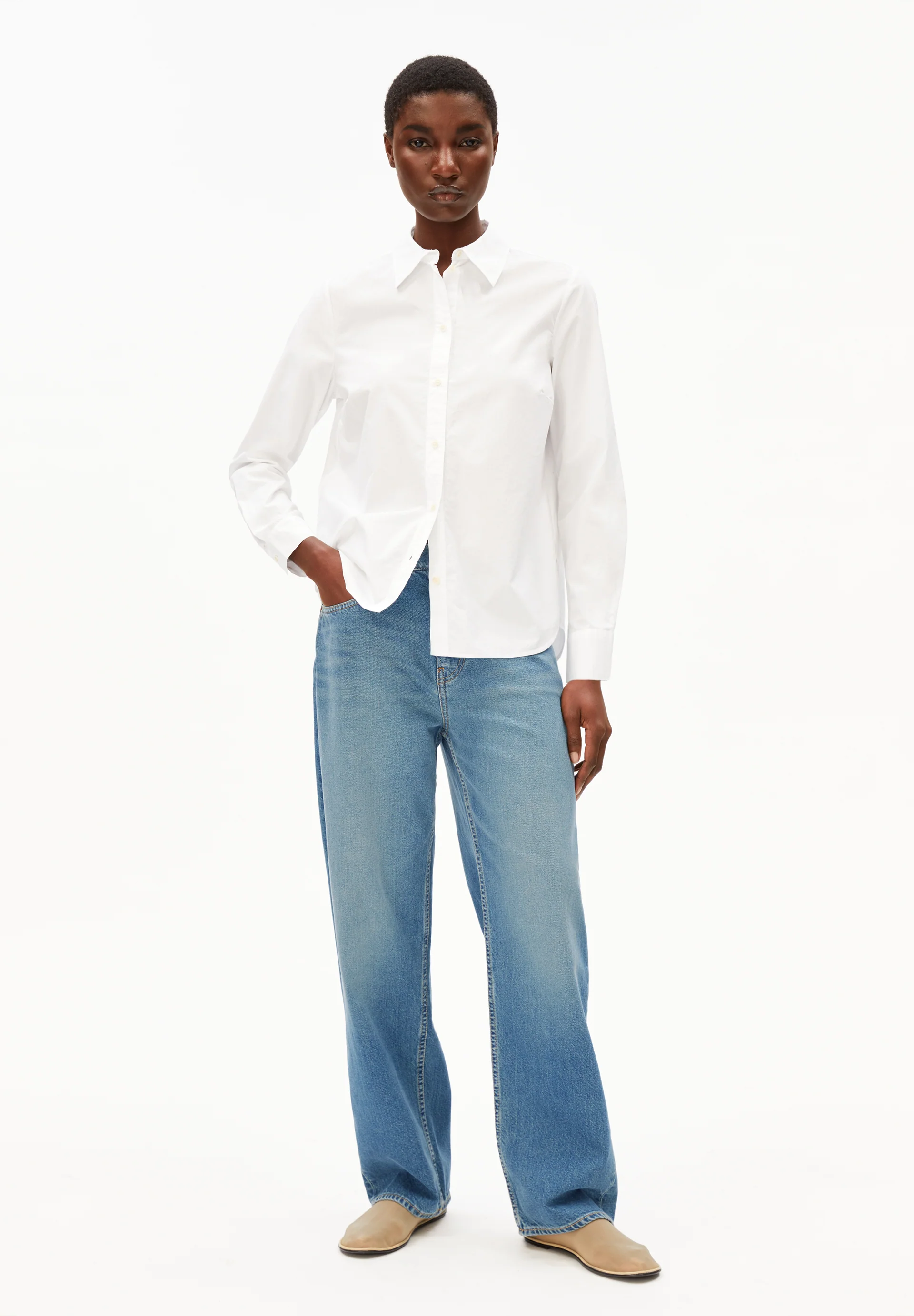 LOUILAA Blouse from organic cotton