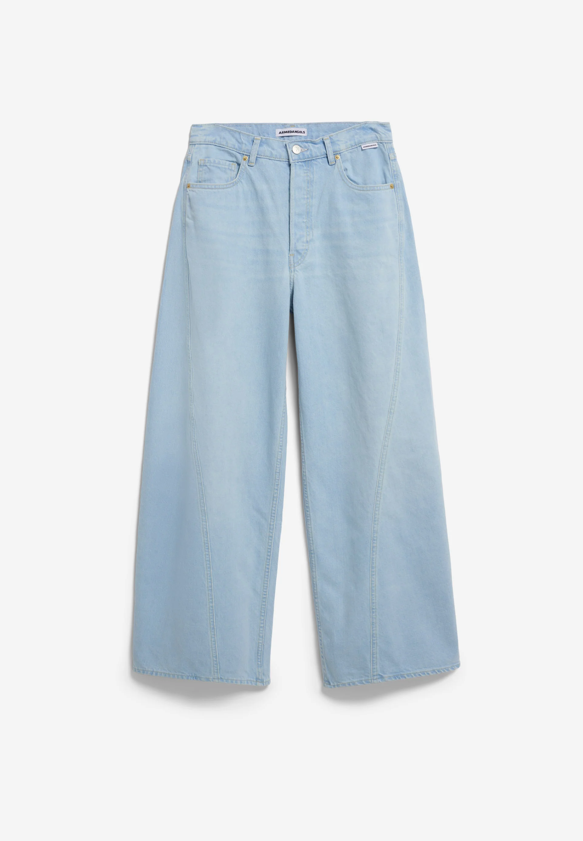 AALTHEA BARREL JEAN Barrel leg mid waist made from recycled cotton