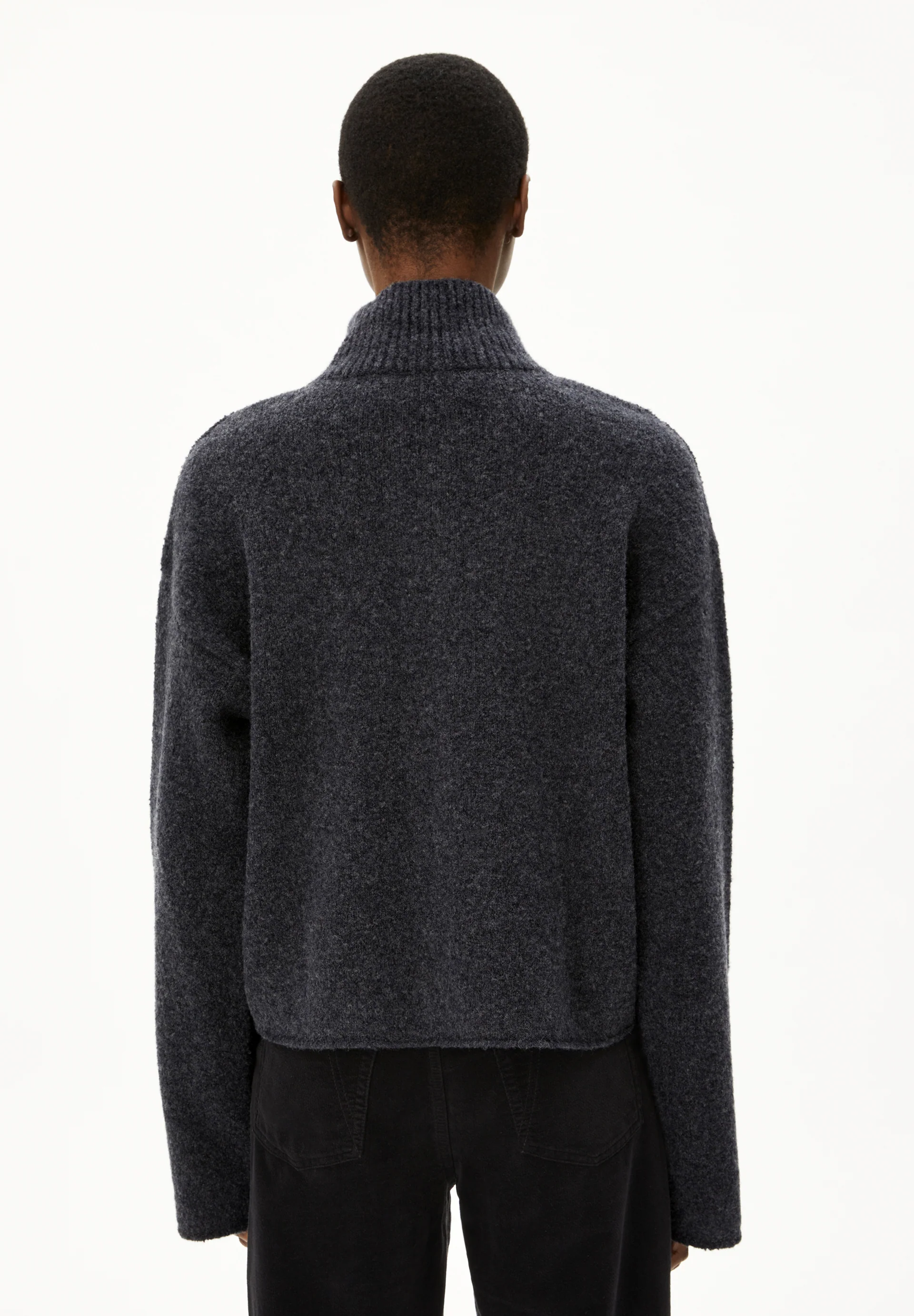 ICONIC Å RAMONAA BOUCLÉ Cardigan made of organic wool mix
