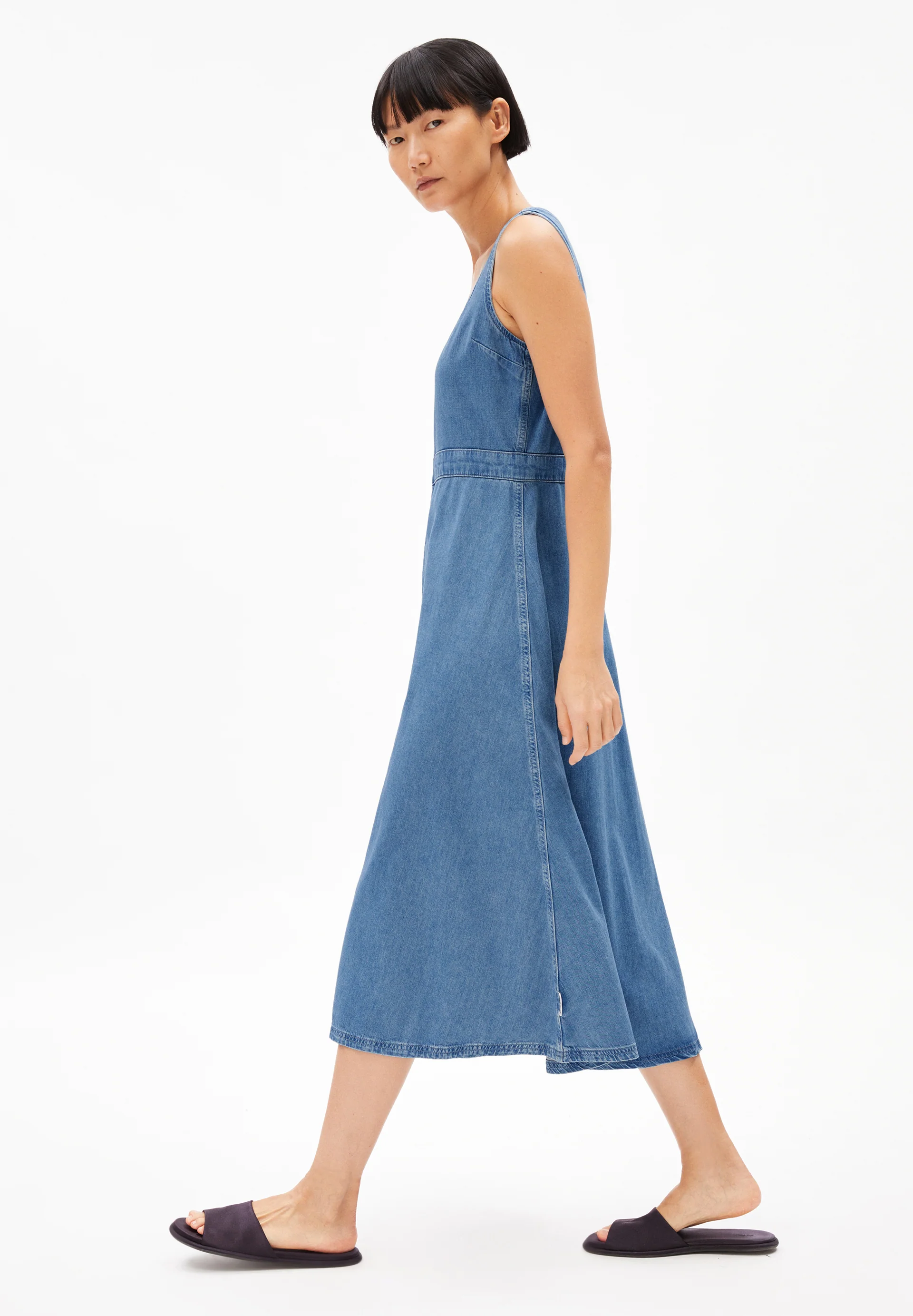 TAAHLEE Denim Dress made of Organic Cotton Mix