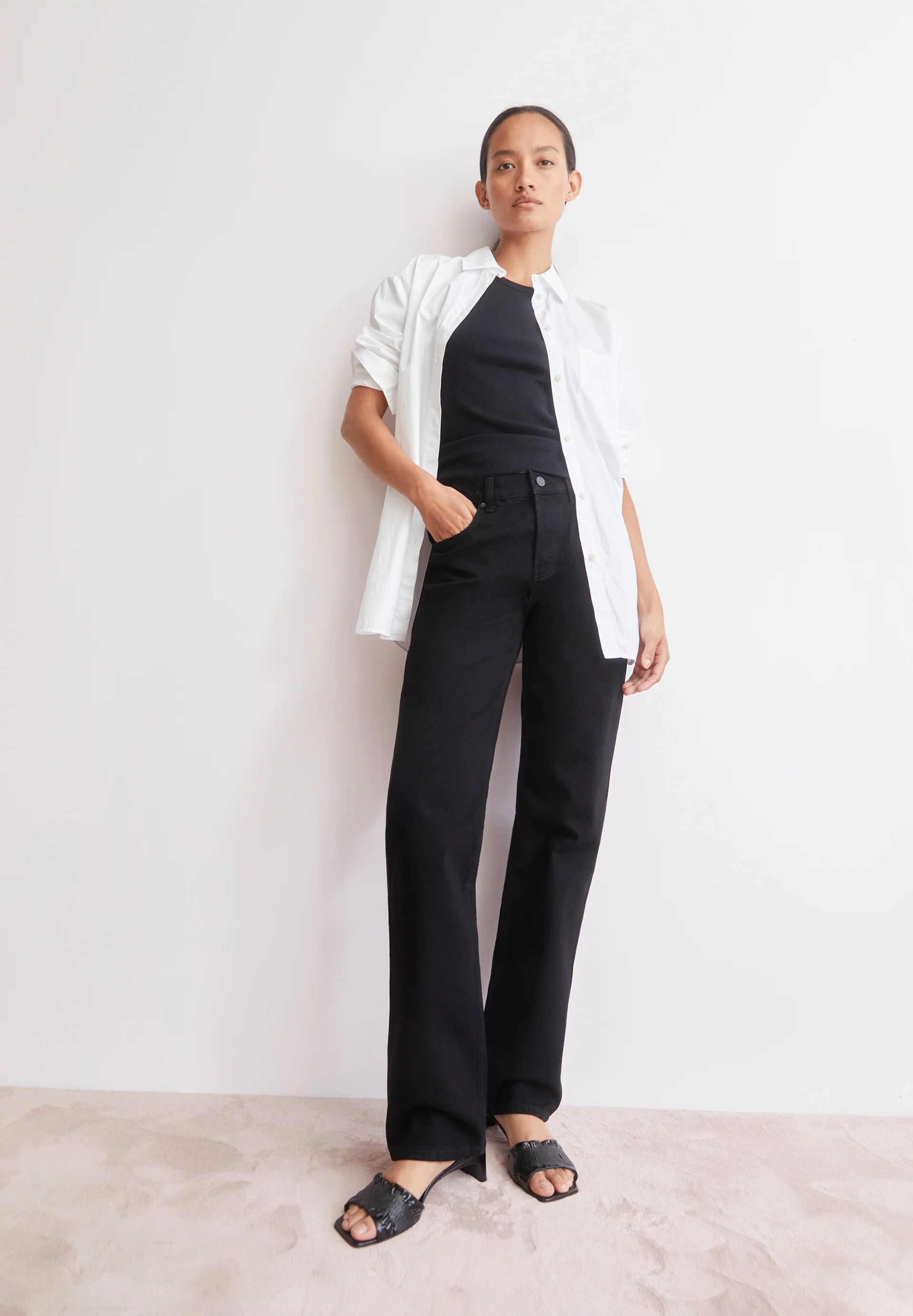 AAVELINE Straight Jeans recycled Cotton