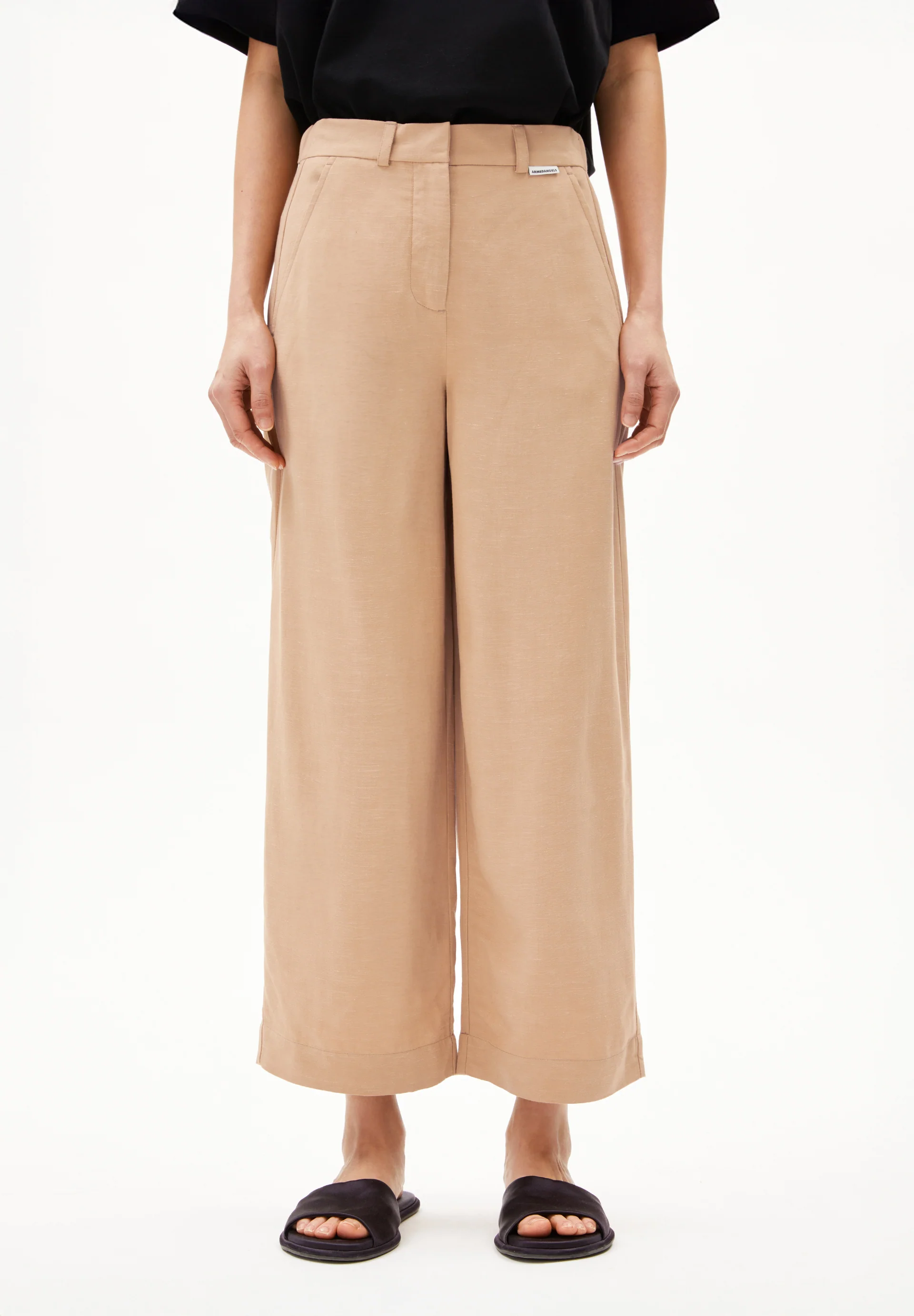 CAARUNUS LINO PANT Woven Pants made of Linen-Mix