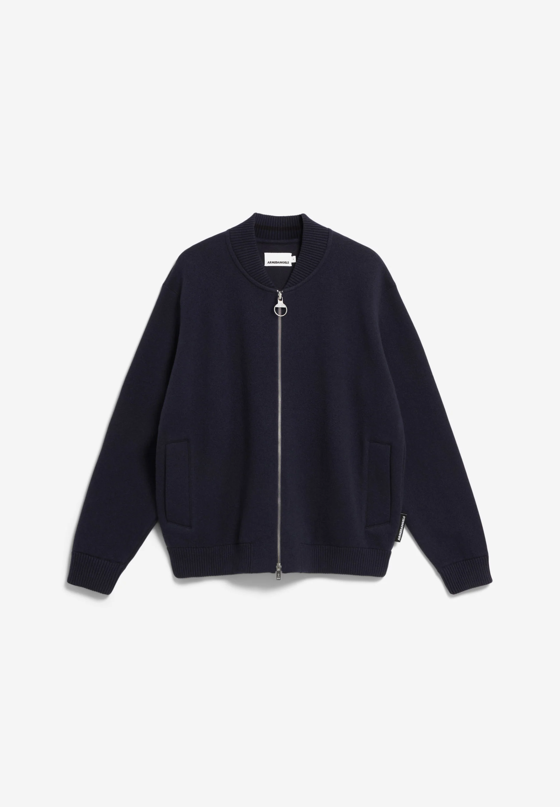 YAAKOV Cardigan Relaxed Fit made of Organic Wool Mix