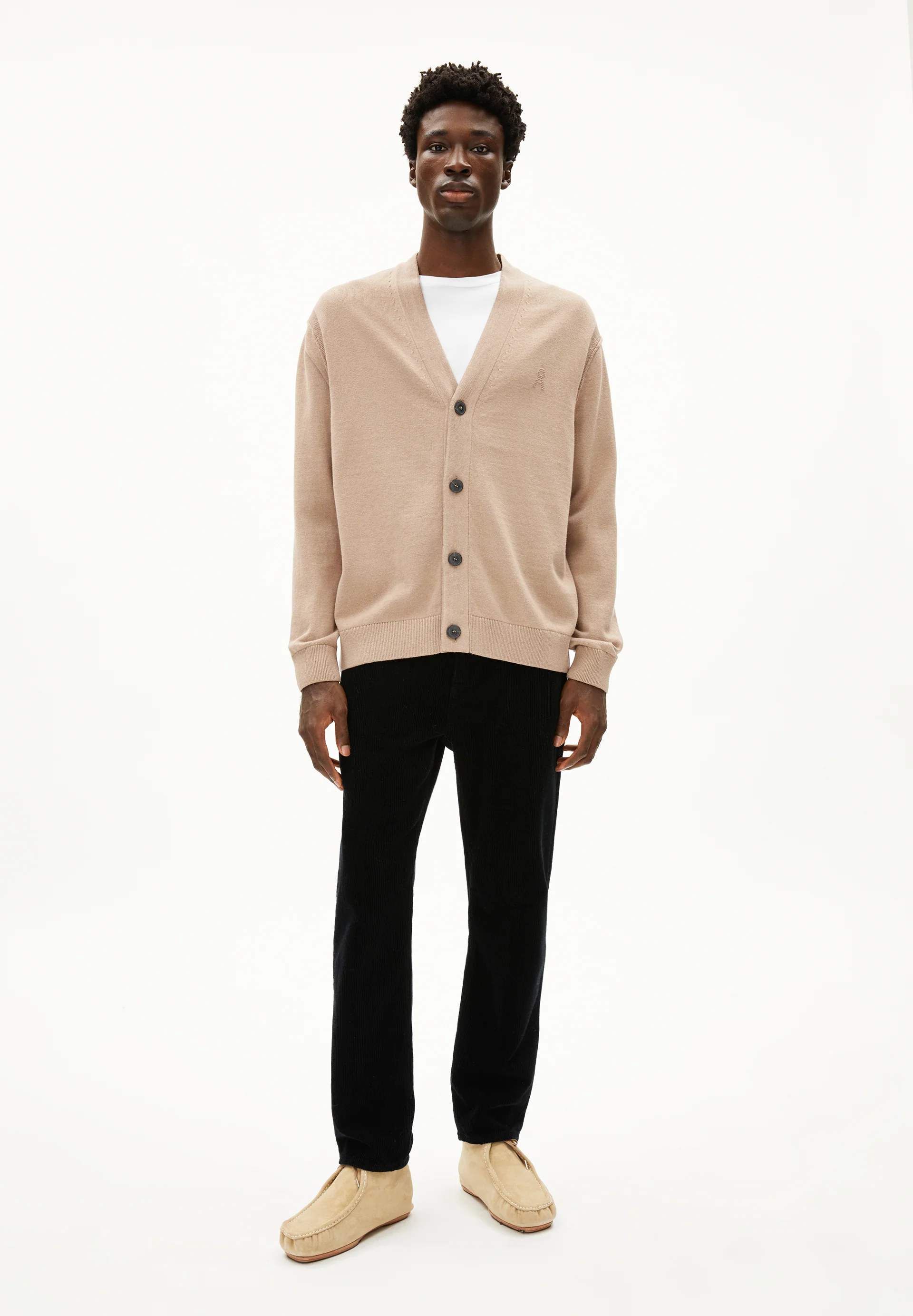 AANATOL Cardigan made of Organic Wool Mix