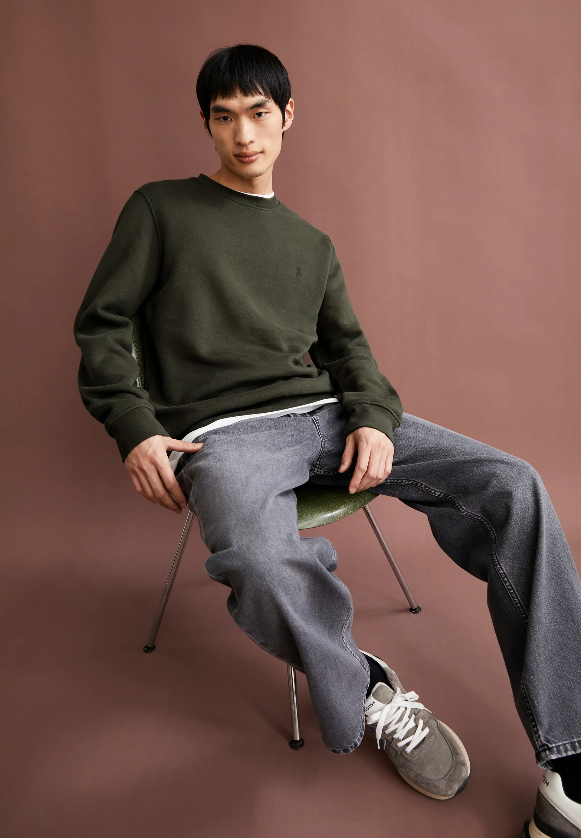 BAARO FLEECE Sweatshirt from organic cotton