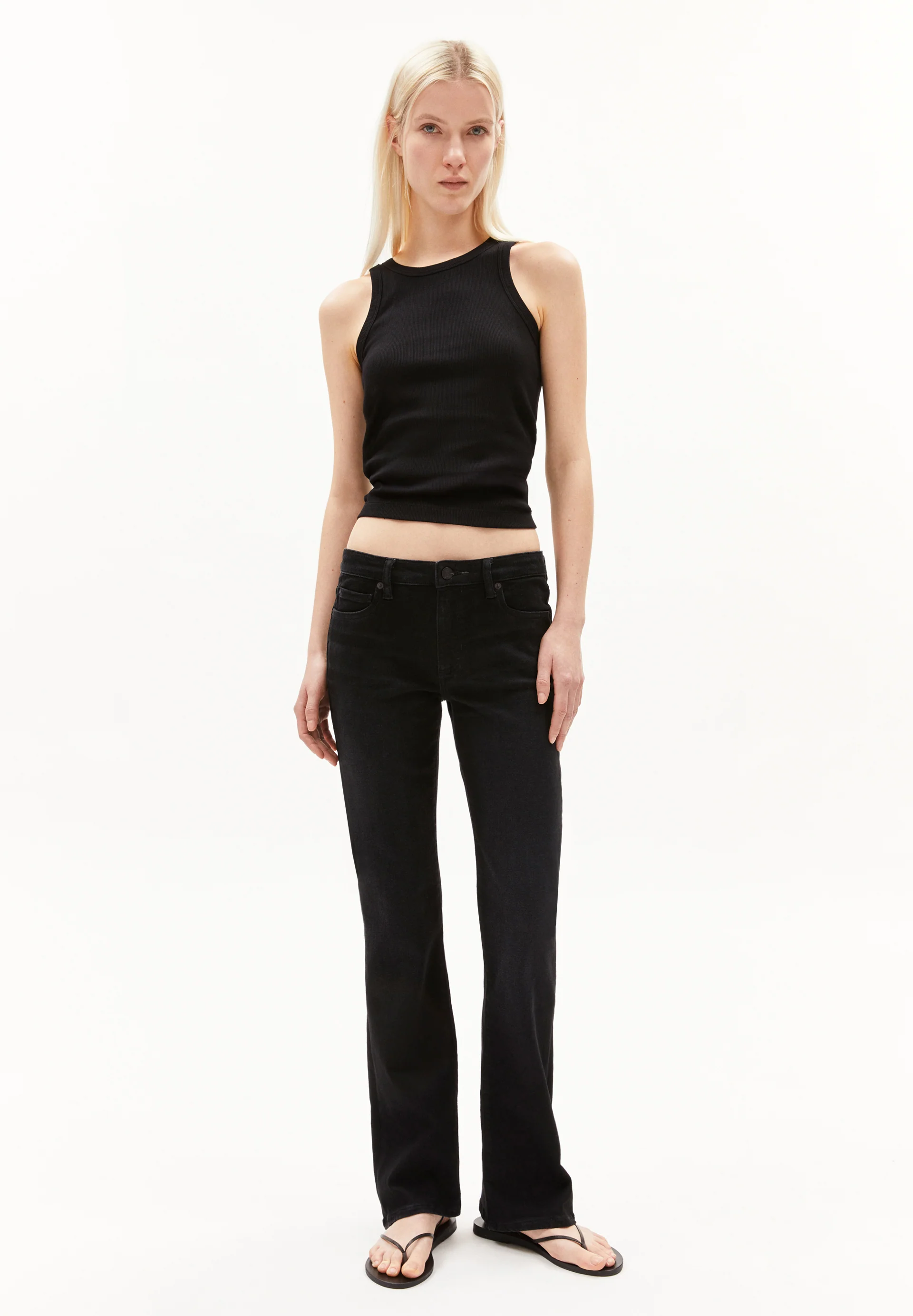 LINNAA X LOW Bootcut Jenas Organic Cotton Mix X-Stretch