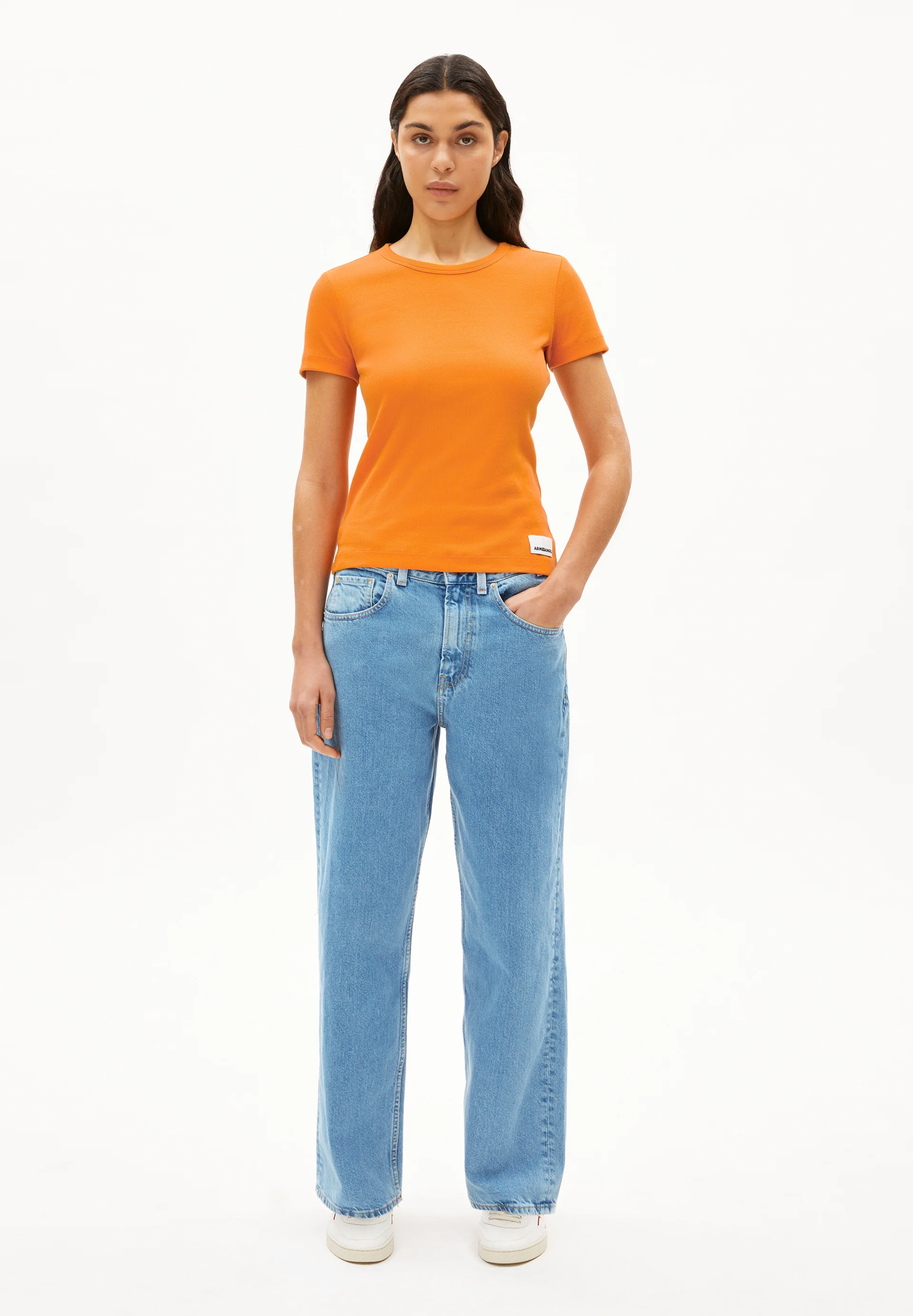 KARDAA Rib-T-Shirt made of Organic Cotton Mix