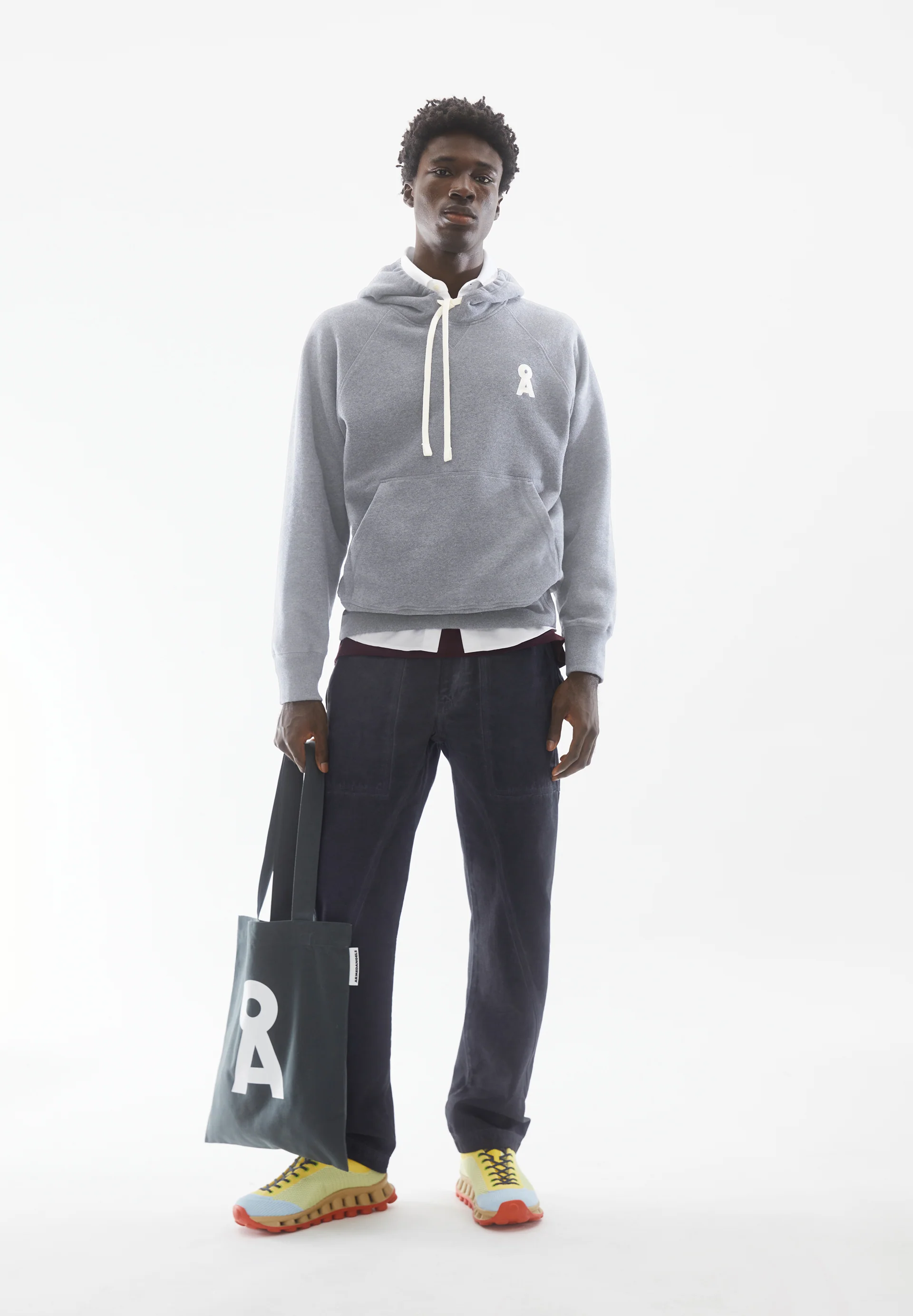 ICONIC Å HAANRI MELANGE Sweathoodie from organic cotton