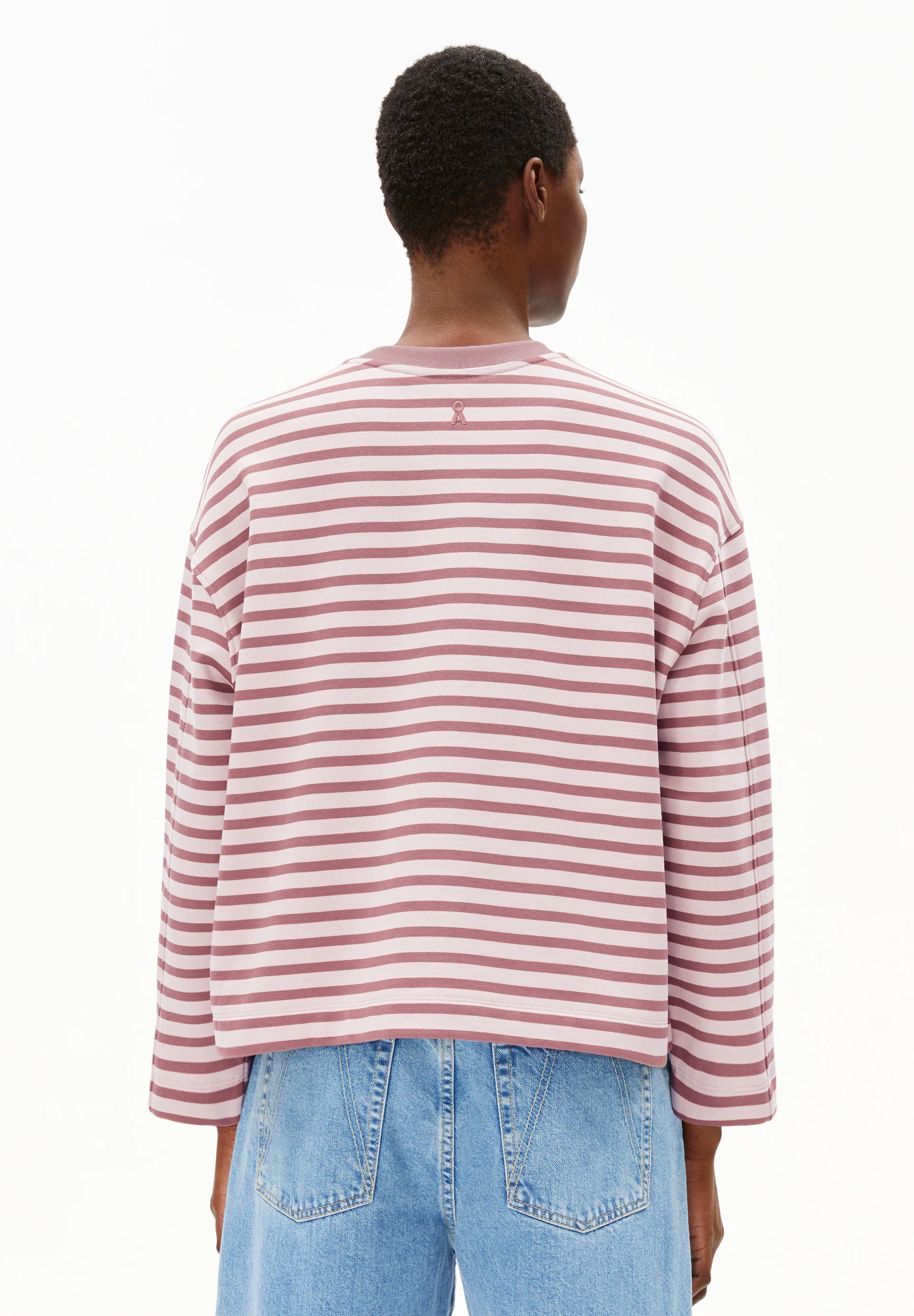 FRANKAA MAARLEN STRIPE Sweatshirt from organic cotton