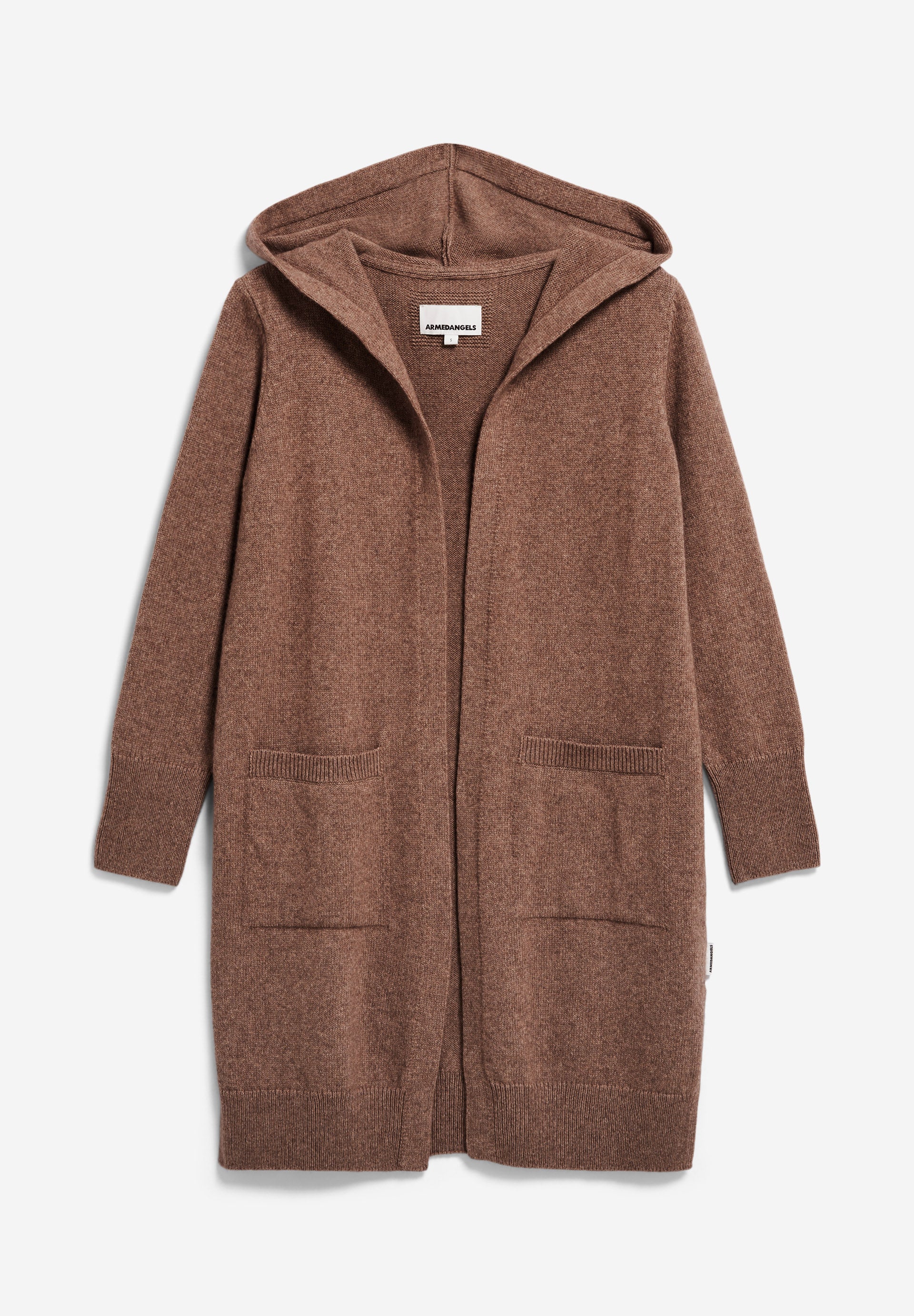 WARMAA Cardigan Relaxed Fit made of Organic Wool Mix