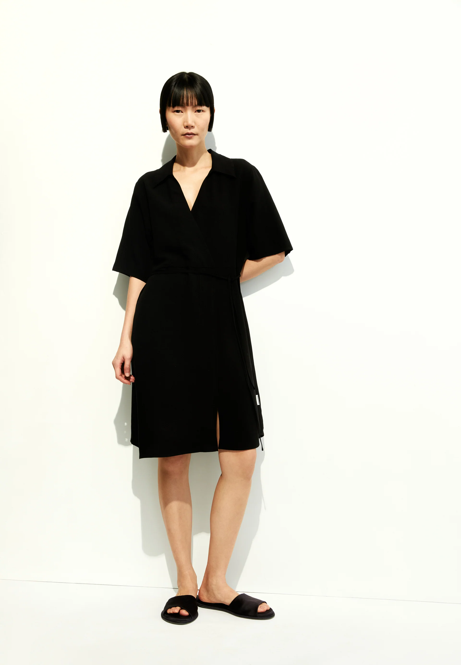 FEMNAAMI LINO Woven Dress made of Linen-Mix