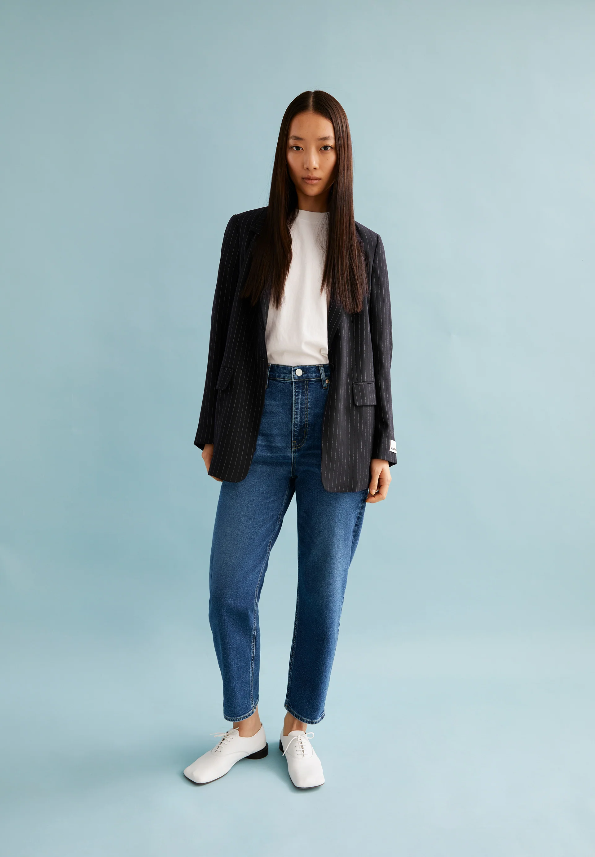 MAIRAA Mom Jeans recycled Cotton Mix Comfort Stretch