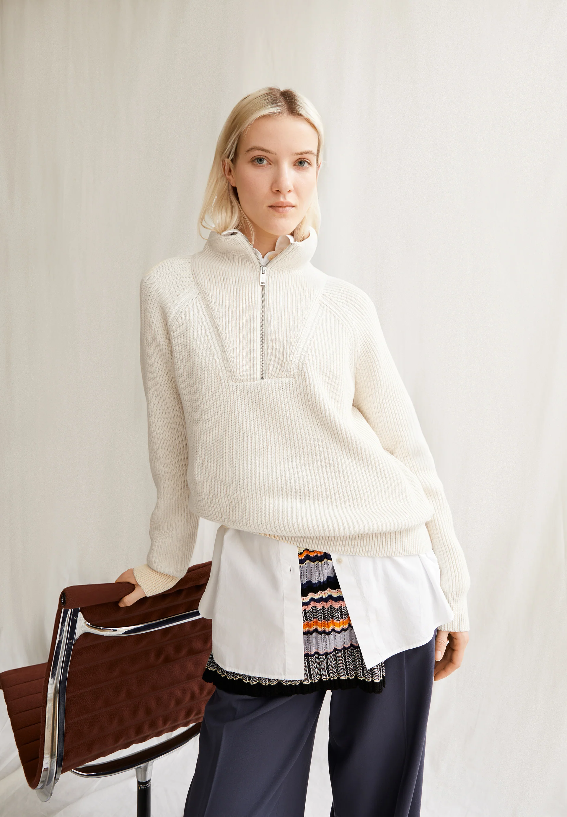 RONYIAAS VANISE Pullover from organic cotton