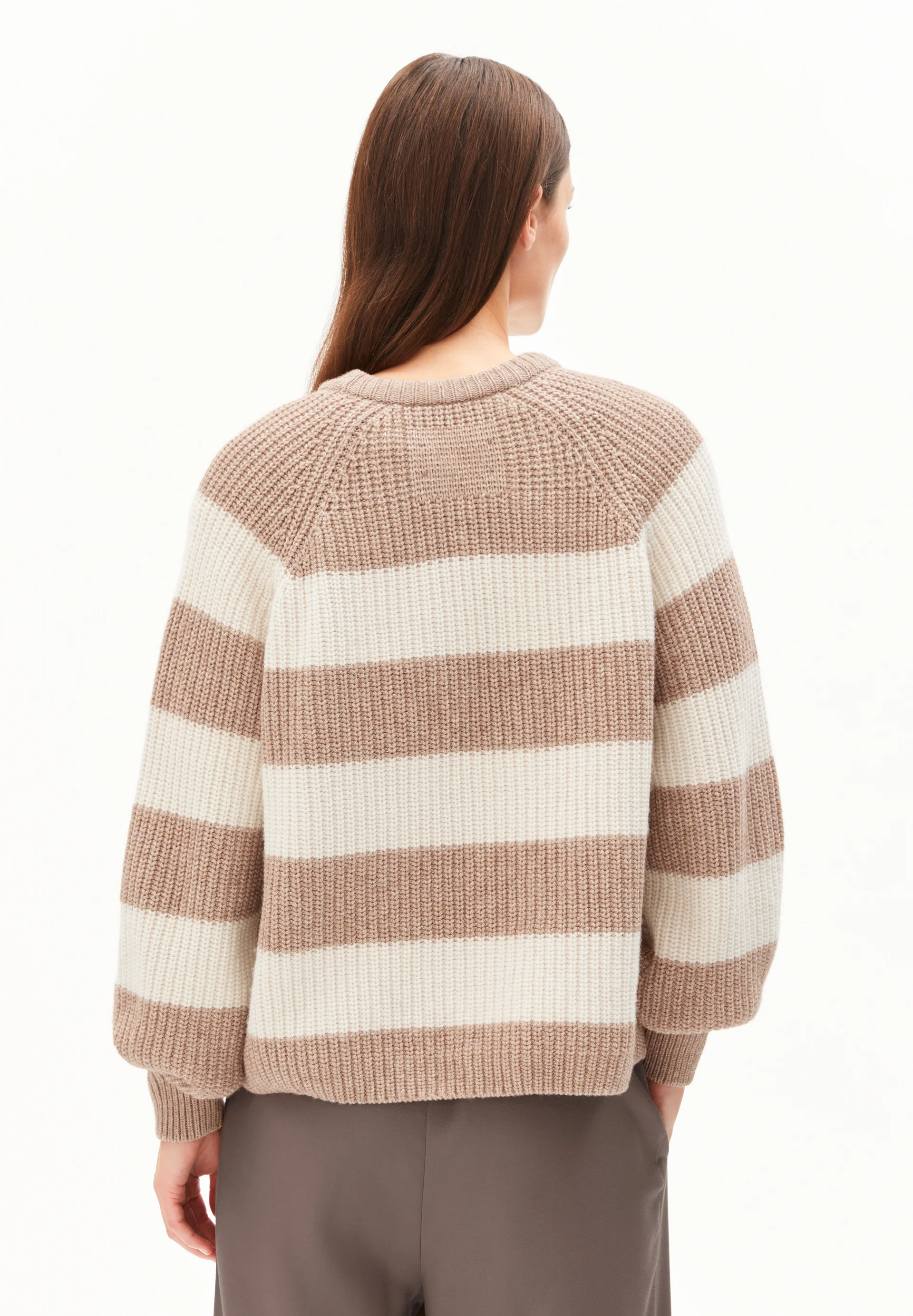 KAAGI STRIPES Pullover from organic wool mix