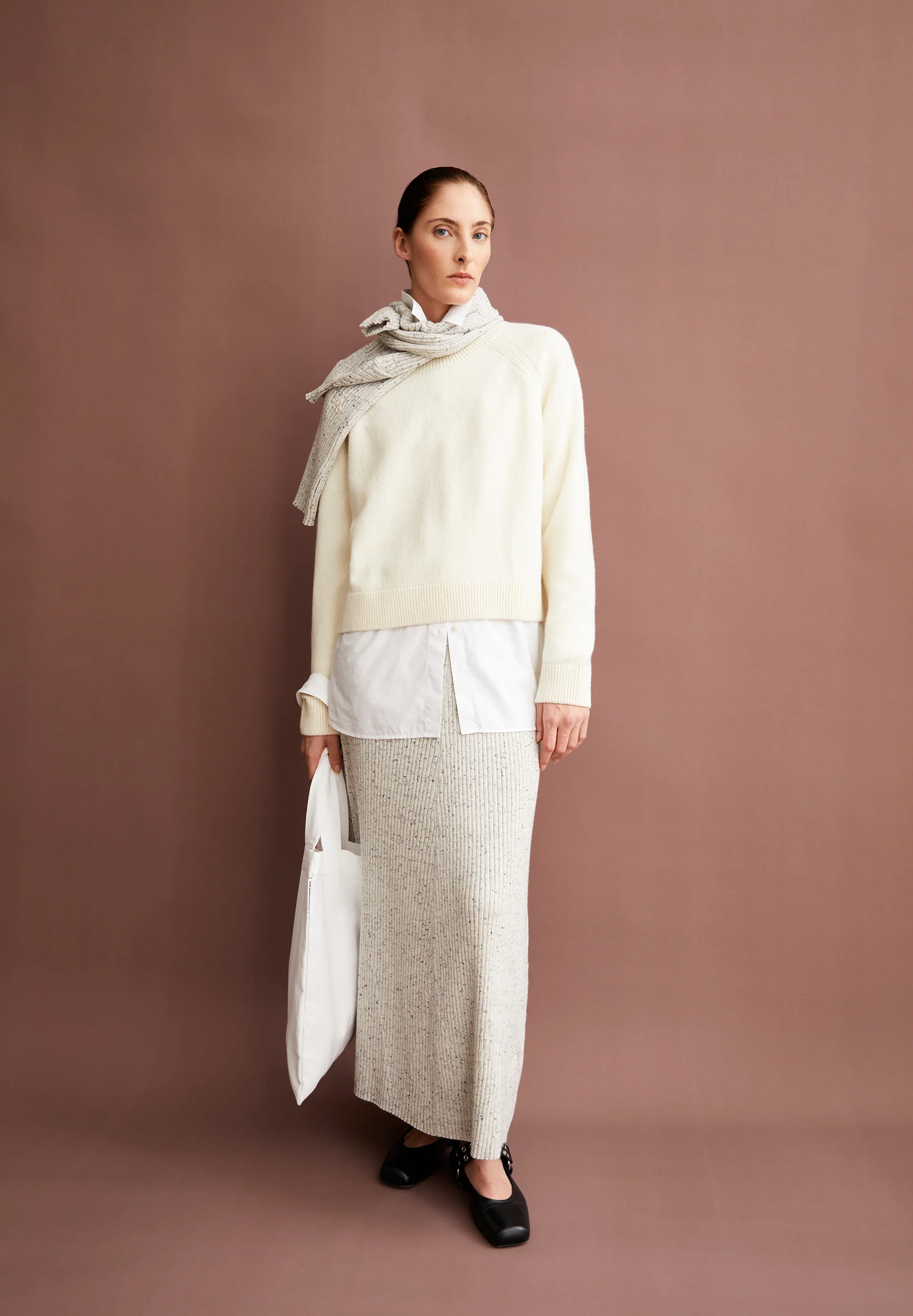DILIRIAA REGLANA Sweater made of recycled Organic Wool Mix