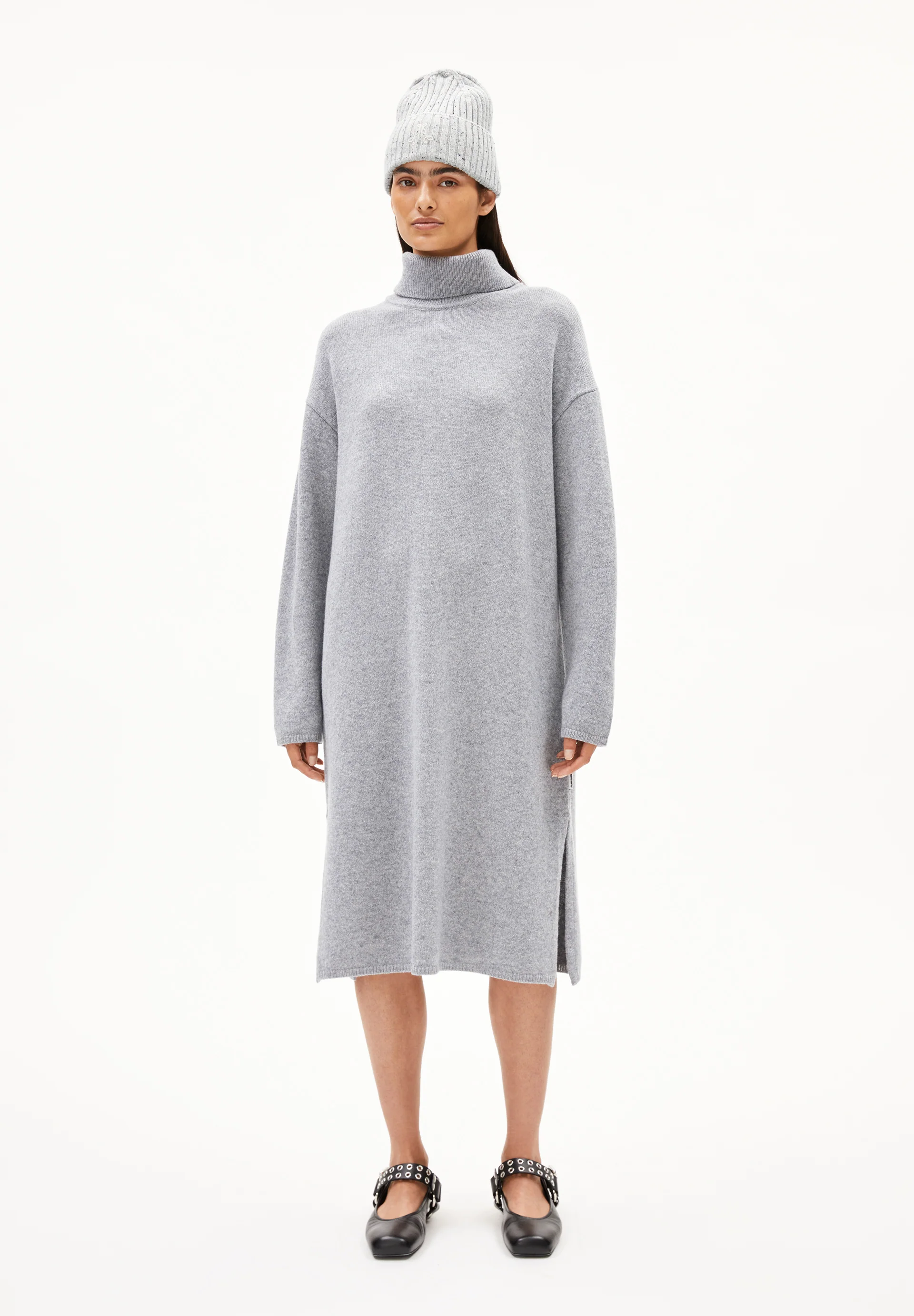ARADIAA Knit Dress made of recycled Organic Wool Mix