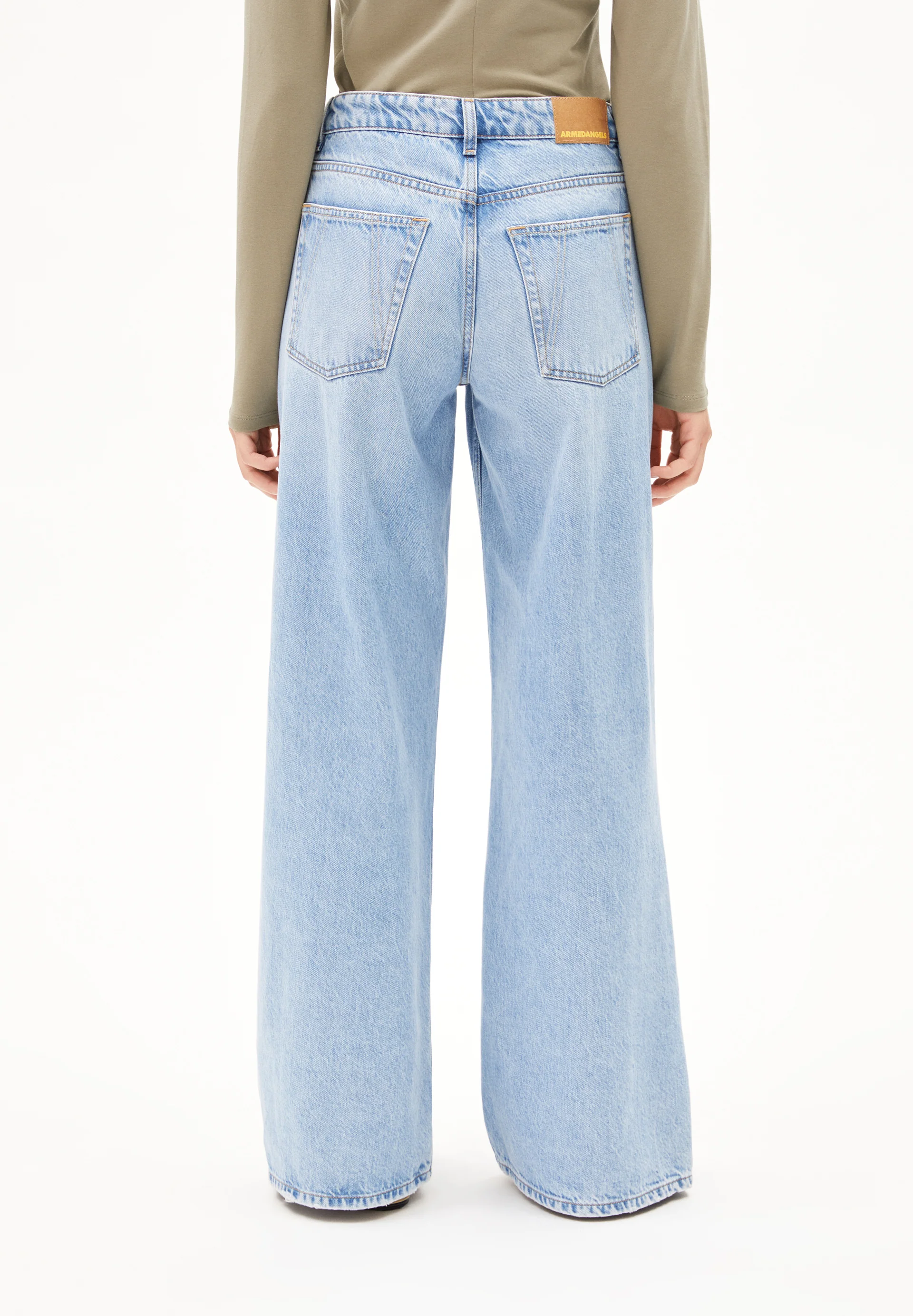 ASTRAEAAS WIDE JEAN Wide Jeans Organic Cotton Mix