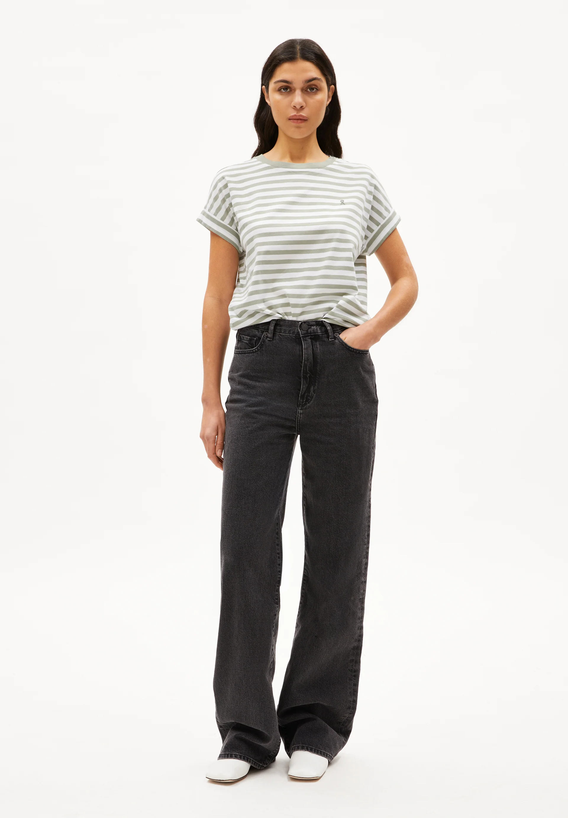 IDAARA STRIPES T-shirts from organic cotton
