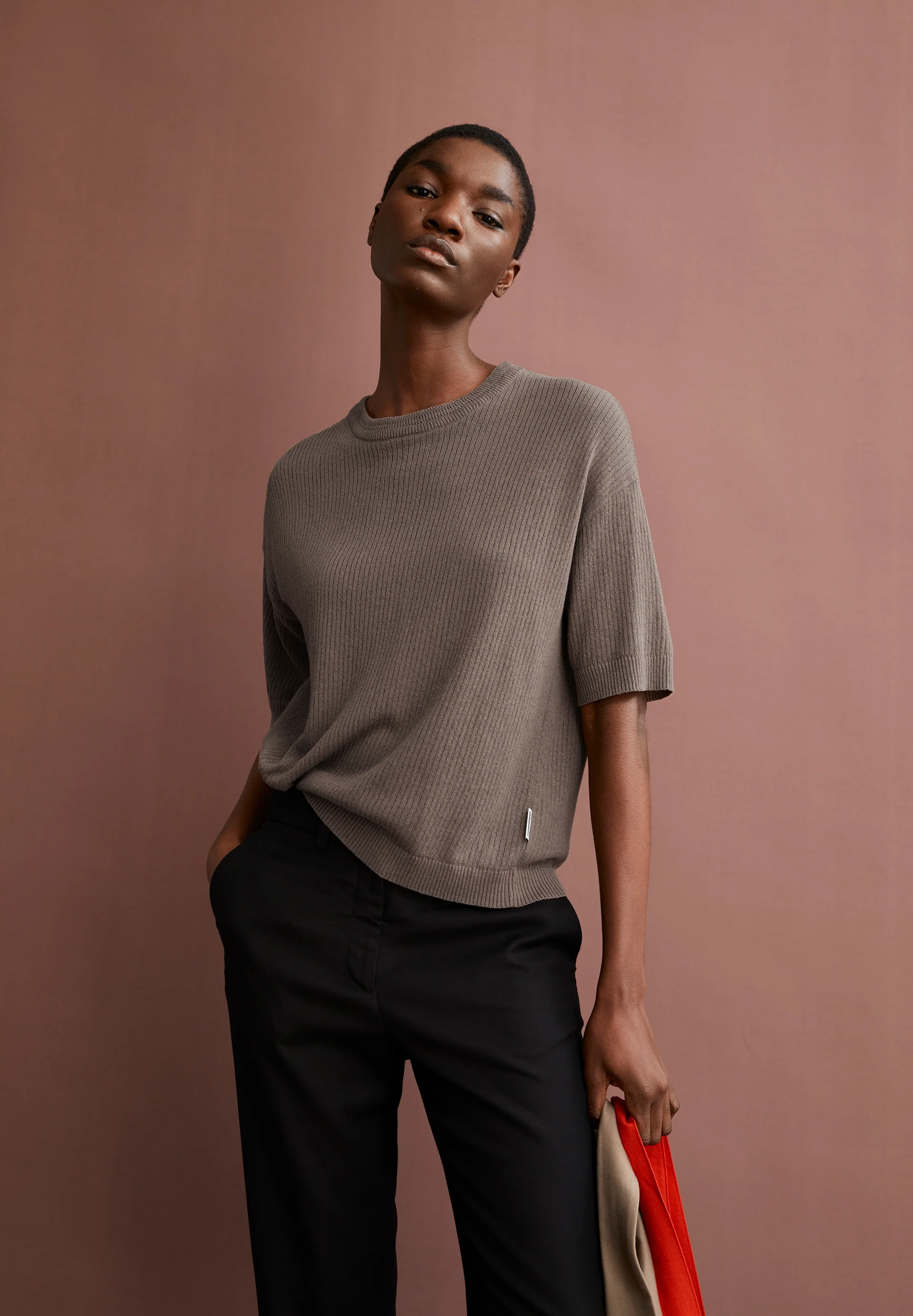 LIZAA LINO Knit Shirt made of Linen-Mix