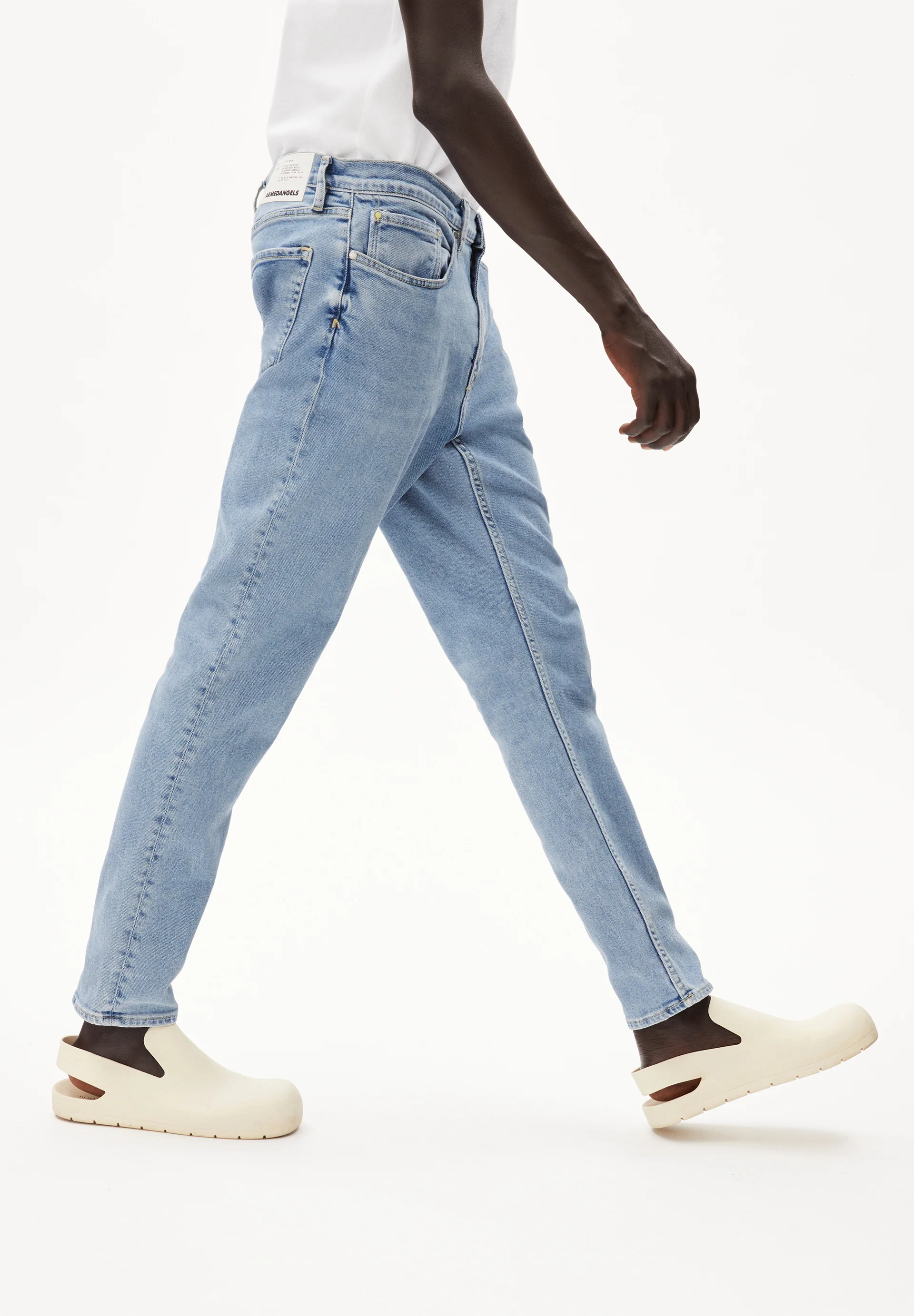AARJO TARPA Jeans Tapered Leg Mid Waist Organic Cotton Mix Comfort-Stretch