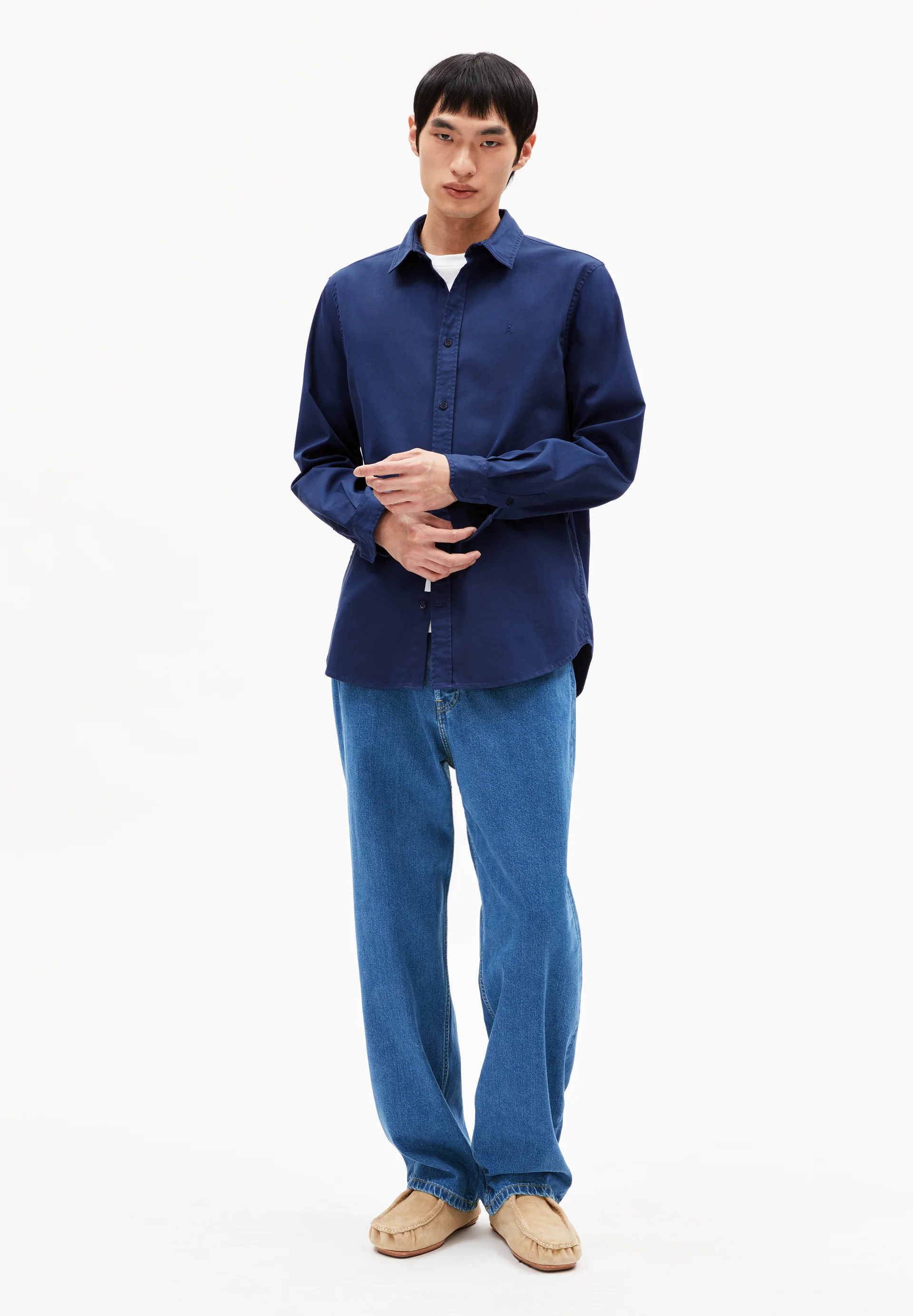 GIAALO OVERSHIRT Shirt made of Organic Cotton Mix