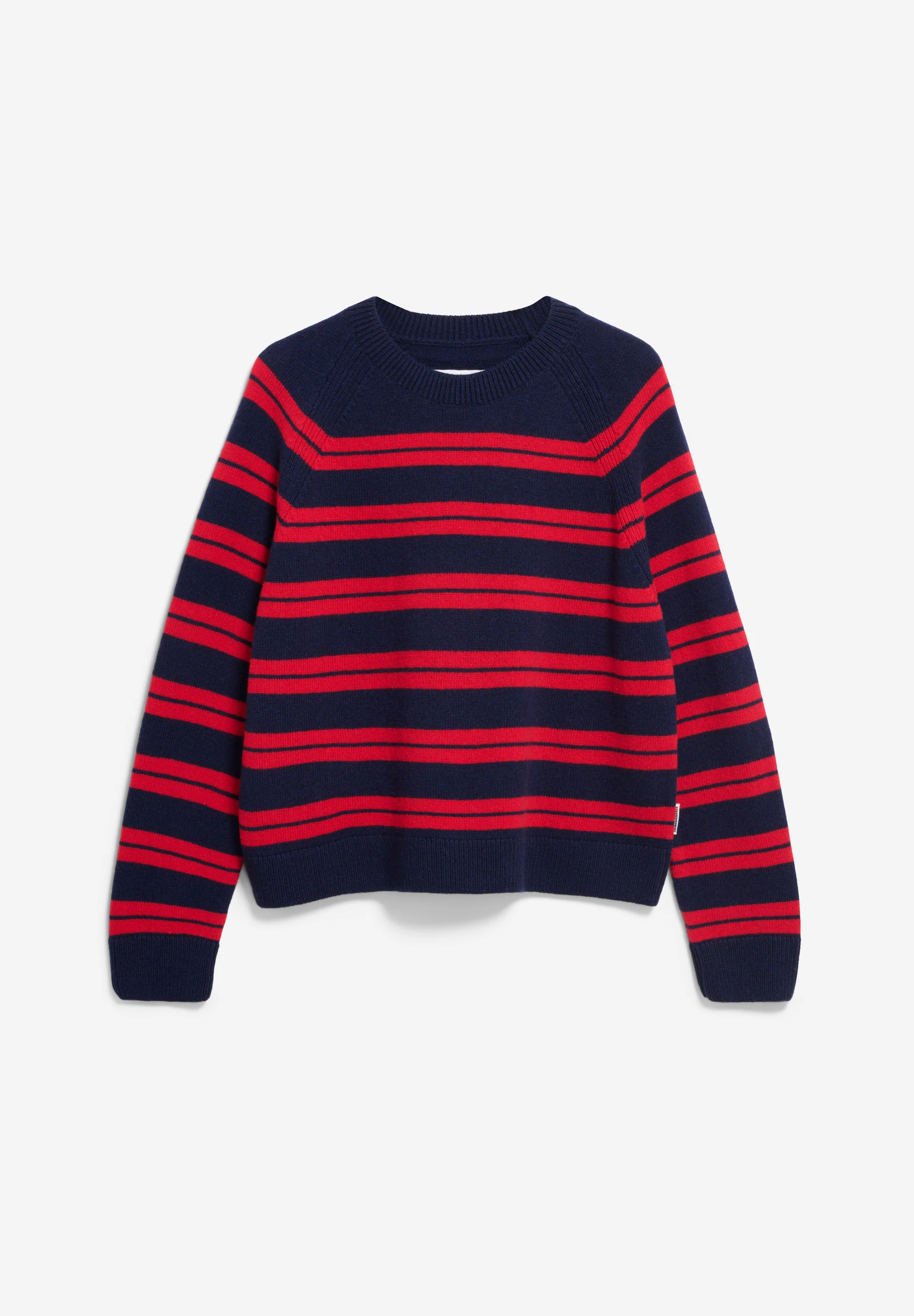 LILIRIAA FINE STRIPES Jumper made from an organic wool blend