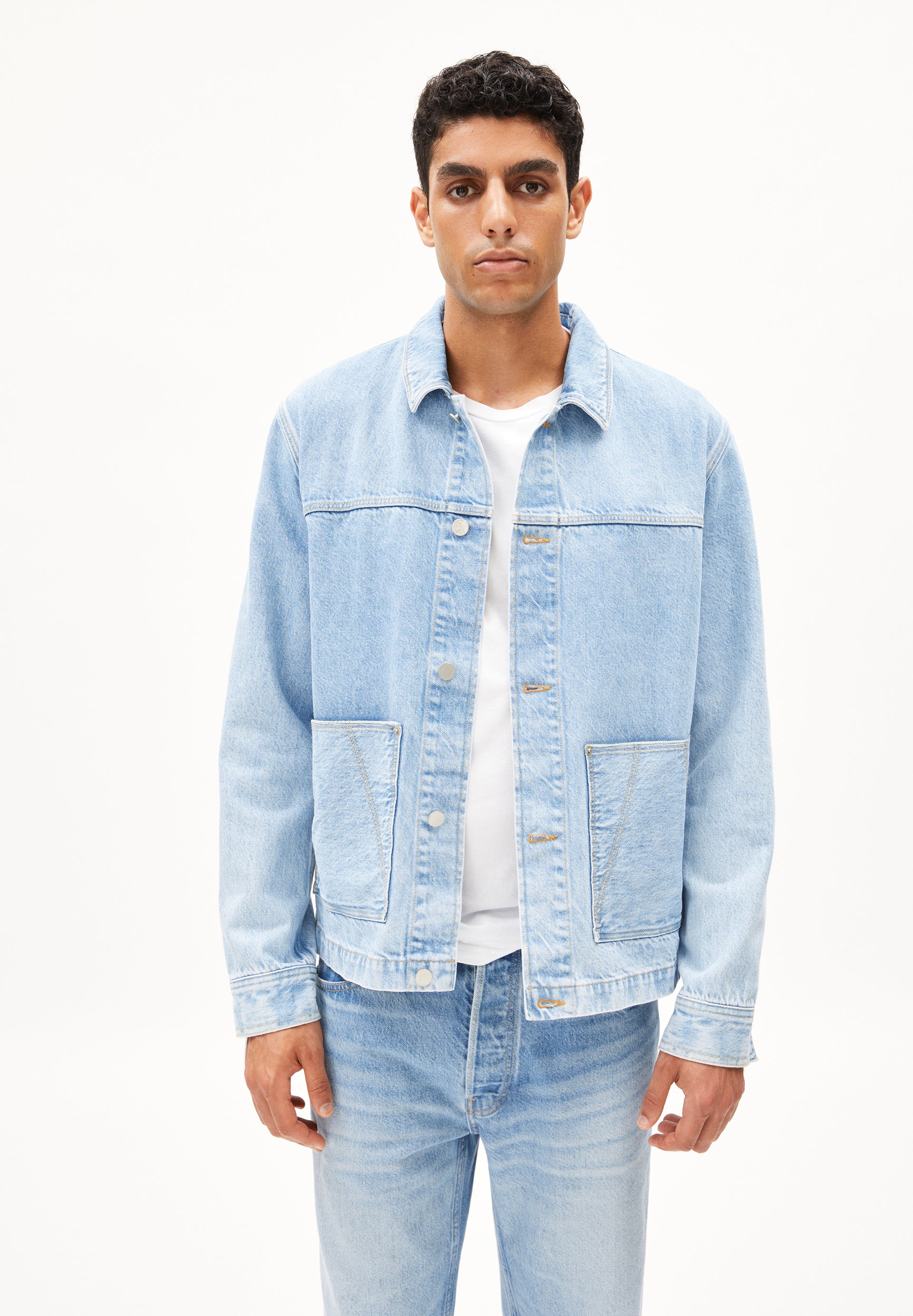 EVAAN Denim Jacket made of Organic Cotton Mix