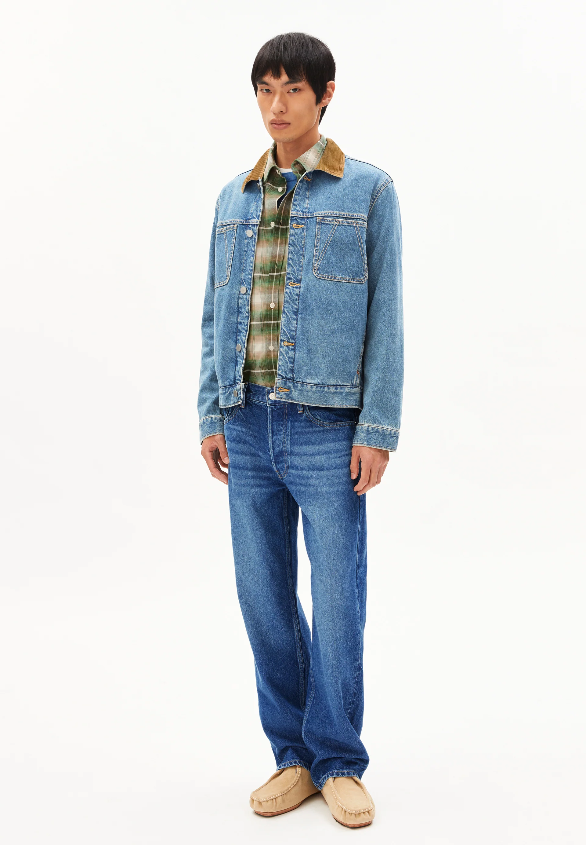 AASHTON DENIM JACKET Denim Jacket made of recycled Cotton
