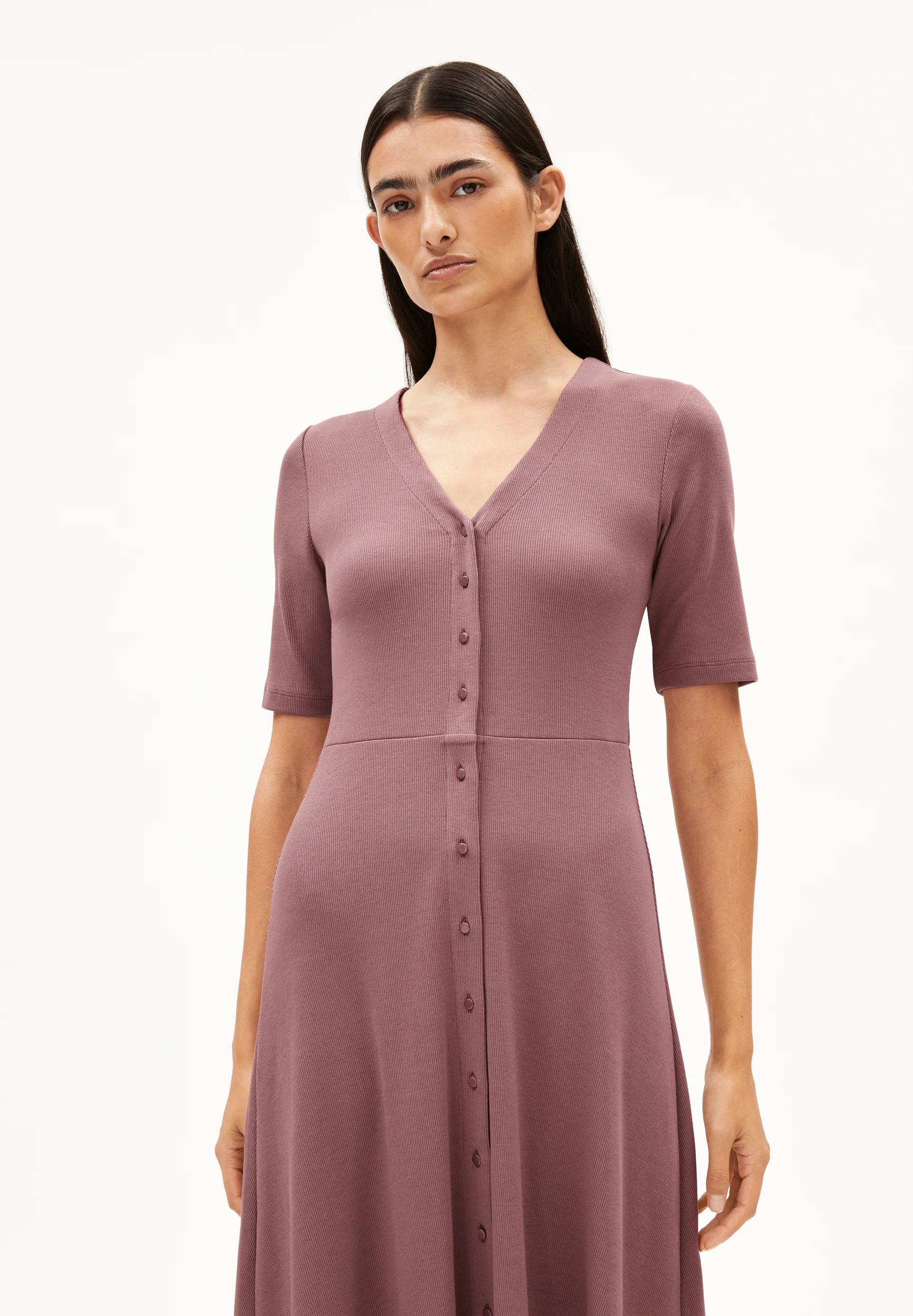 ALURAA Jersey dress from organic cotton mix