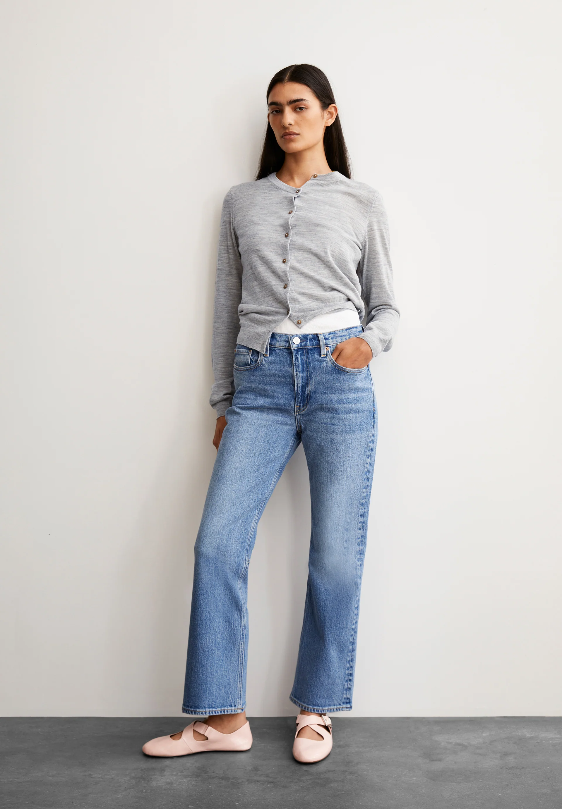 VELAARI Flared Jeans Organic Cotton Mix Comfort Stretch