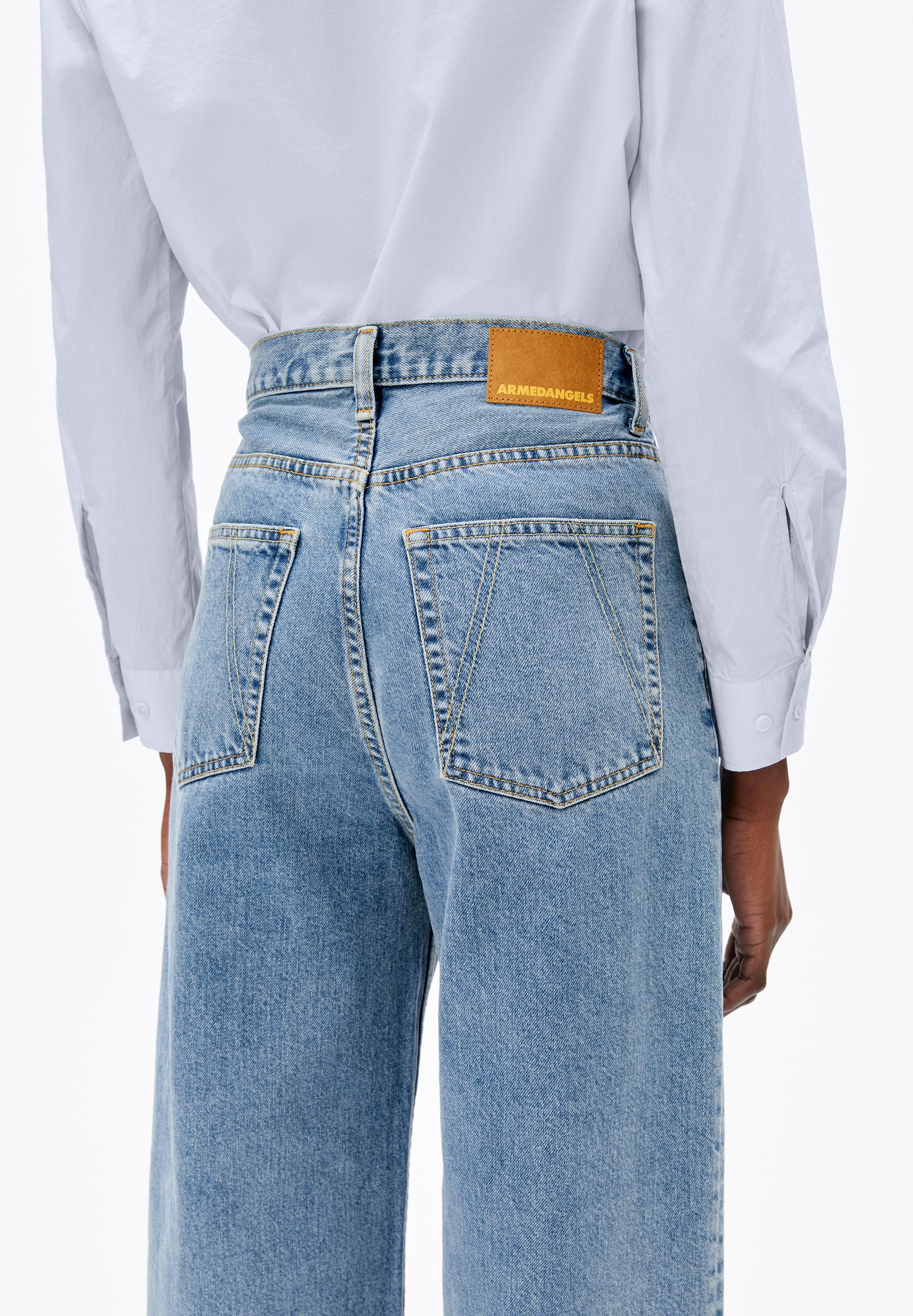 ENIJAA Wide Jeans recycled Cotton