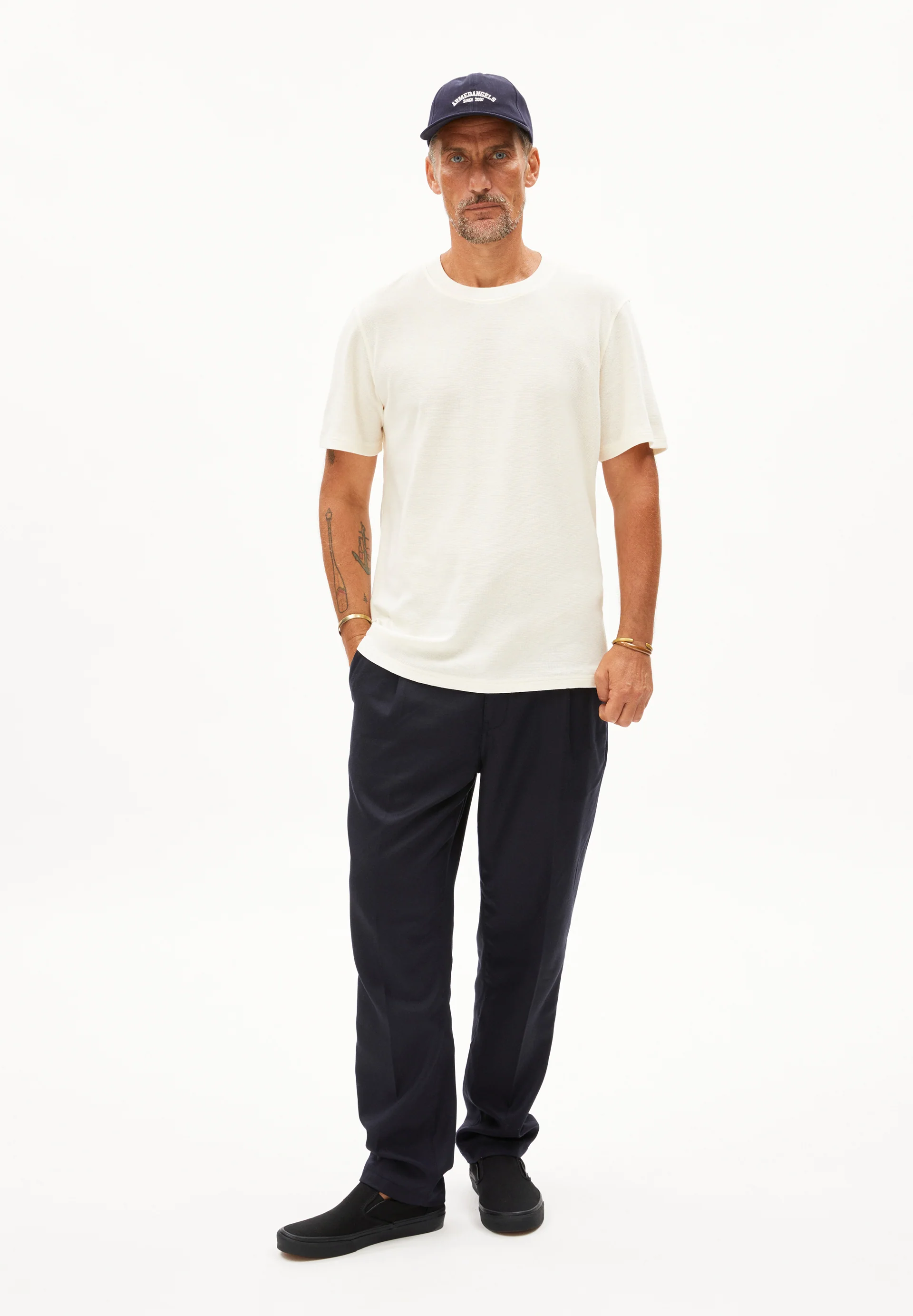 MAARKOS WAFFLE T-SHIRT T-shirts from organic cotton