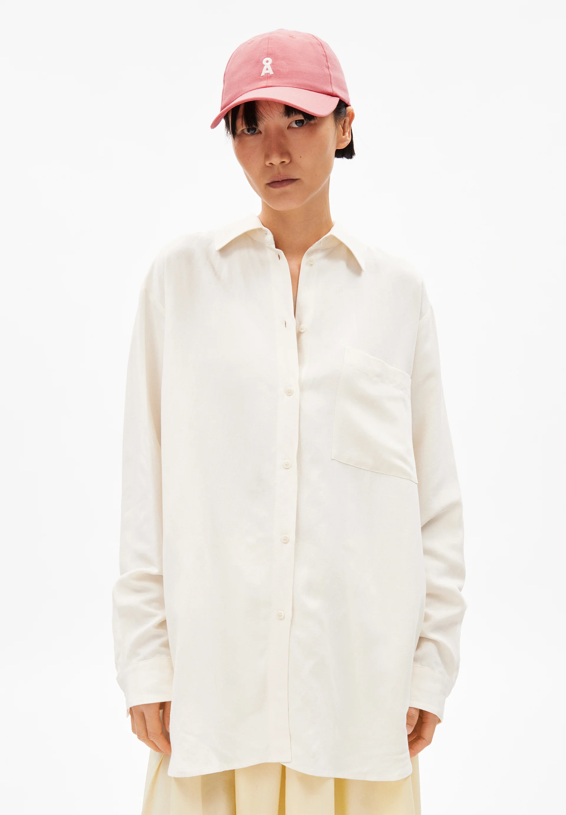 MAALGAA LINO Blouse made of Linen-Mix