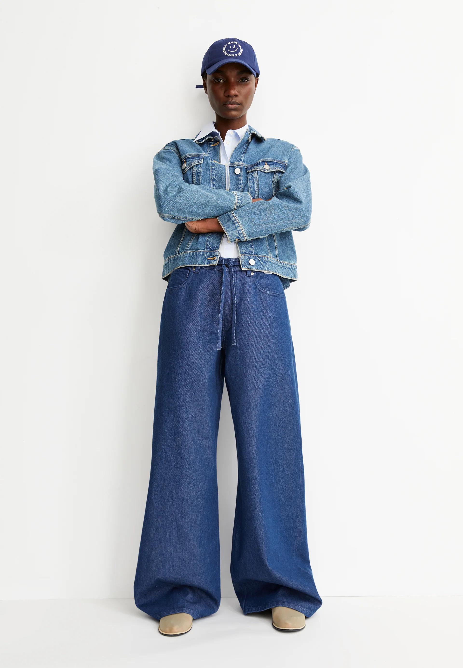 ASTRAEAAS WIDE JEAN Wide Jeans Organic Cotton Mix