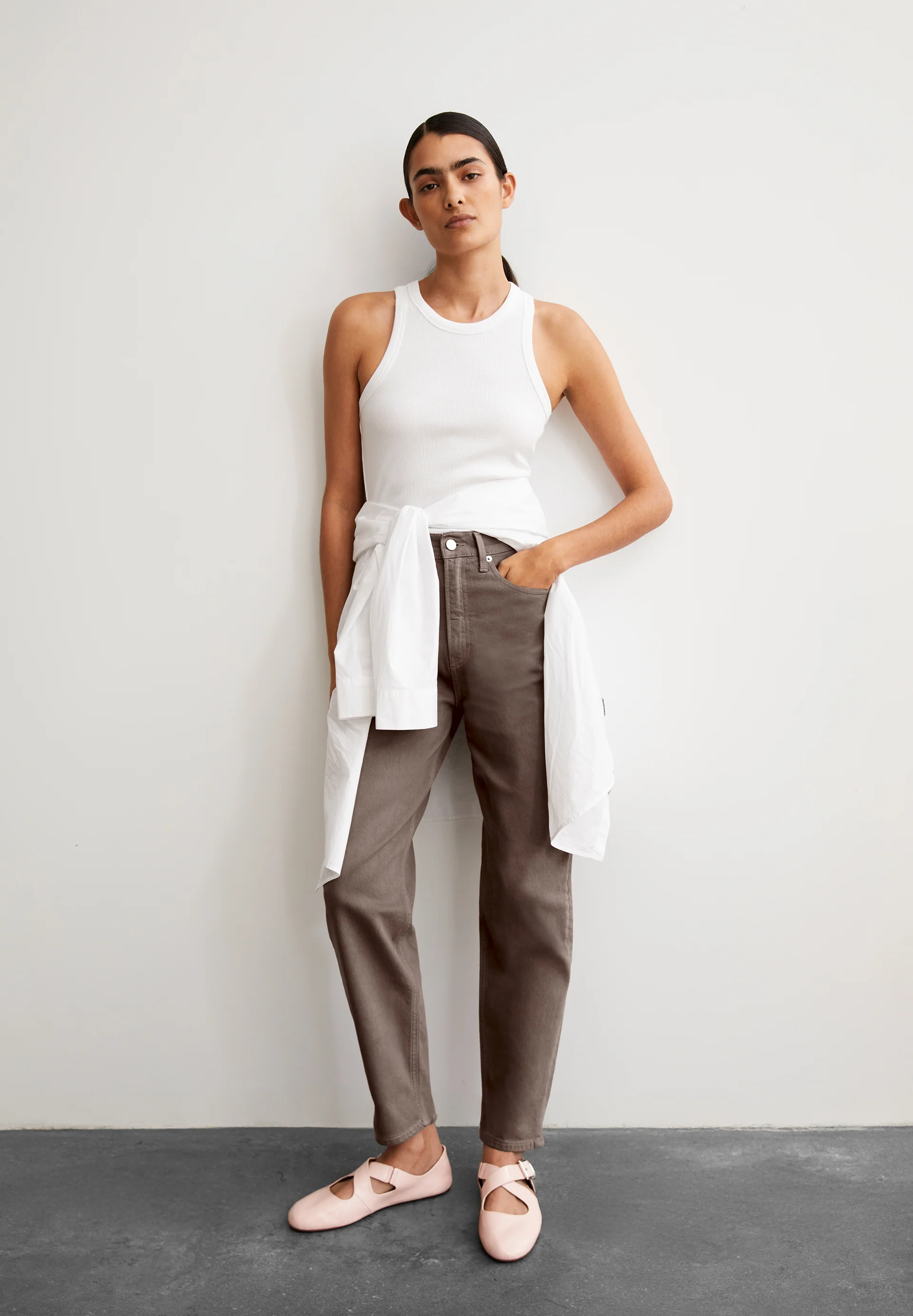 MAIRAA Mom Jeans recycled Cotton Mix Comfort Stretch