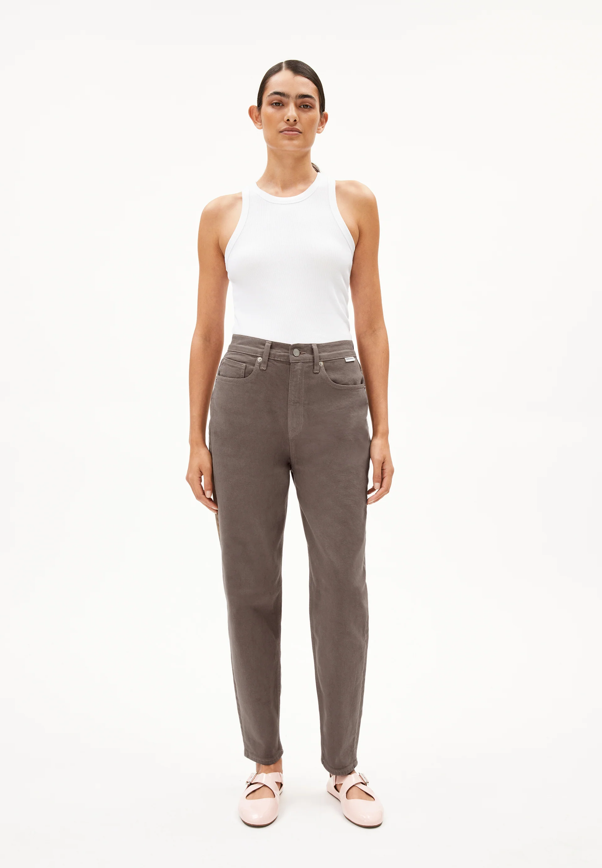 MAIRAA Mom Jeans recycled Cotton Mix Comfort Stretch