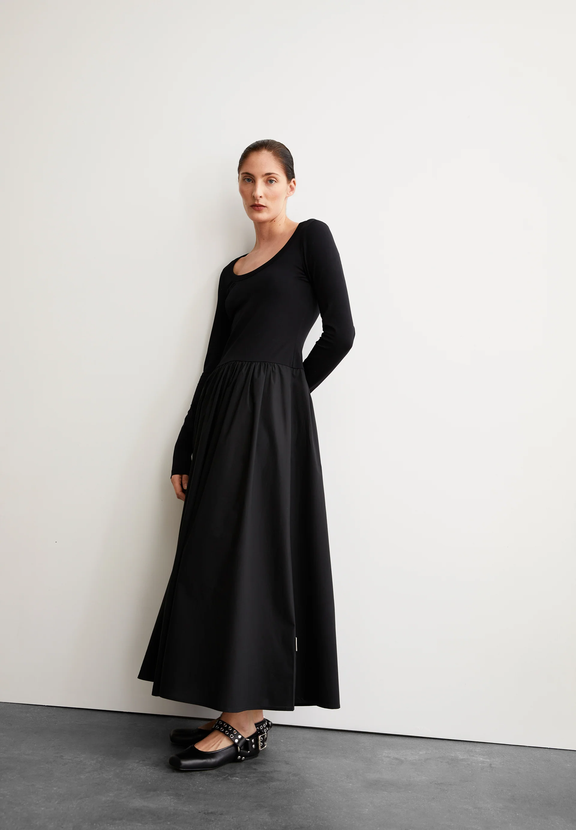 VILARAA Jersey dress from organic cotton mix