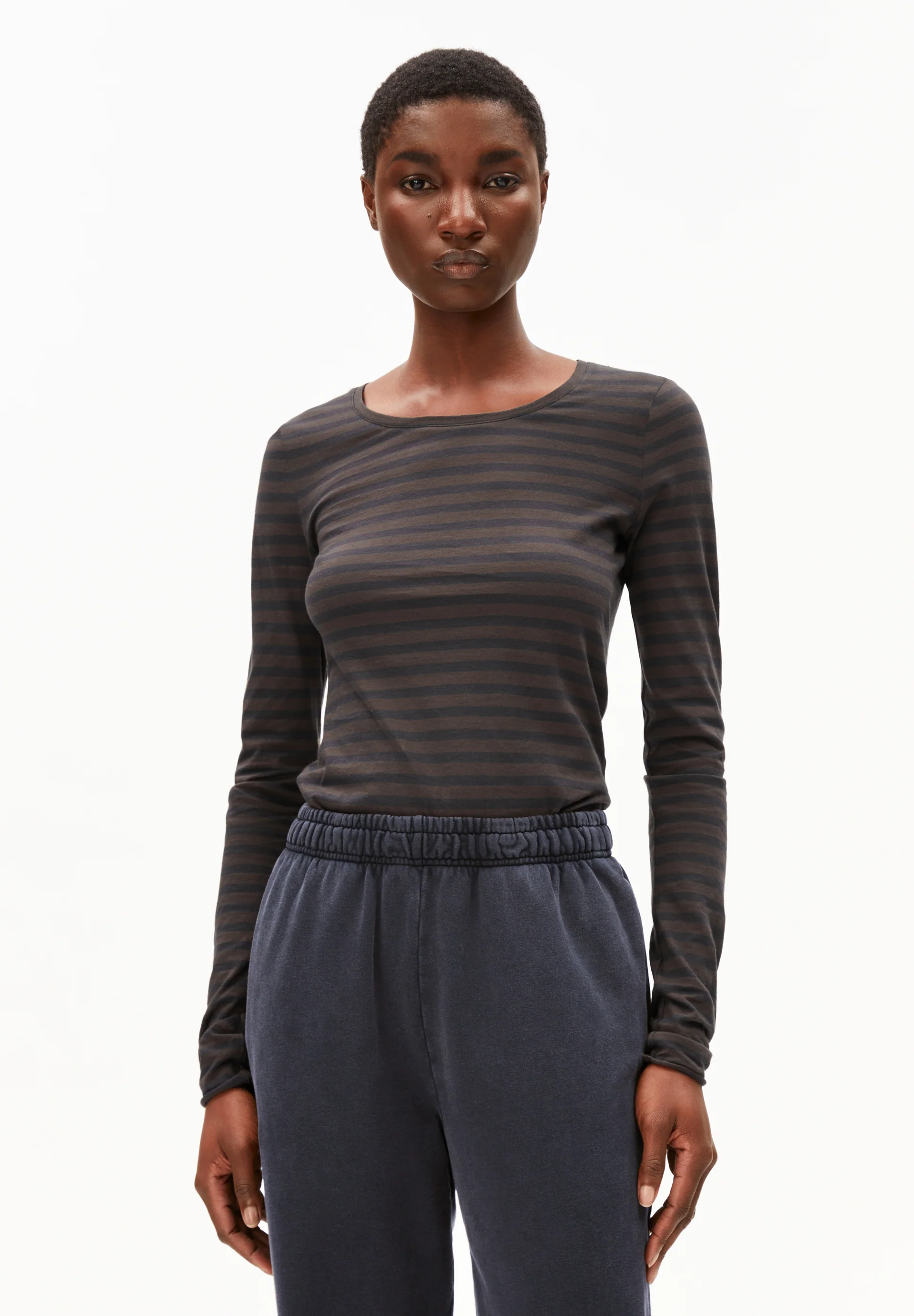 EINIAARA STRIPES Longsleeve made of organic cotton