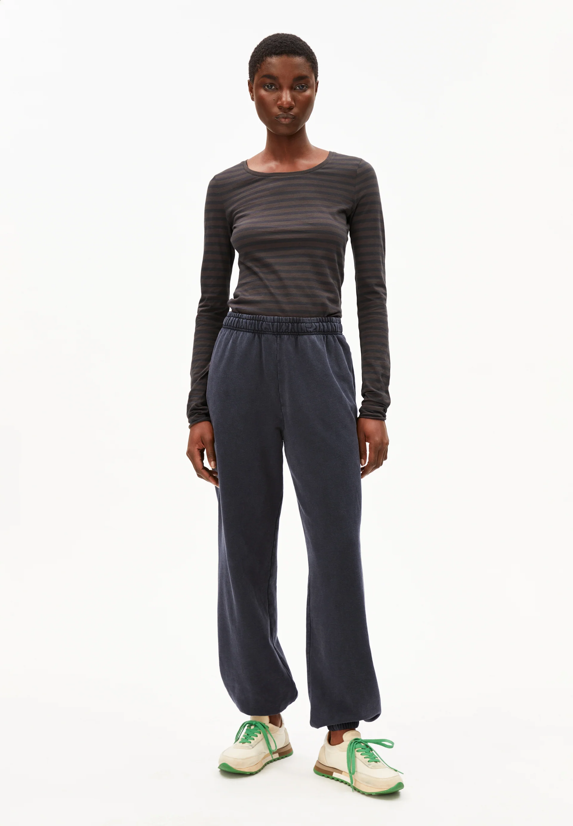 EINIAARA STRIPES Longsleeve made of organic cotton