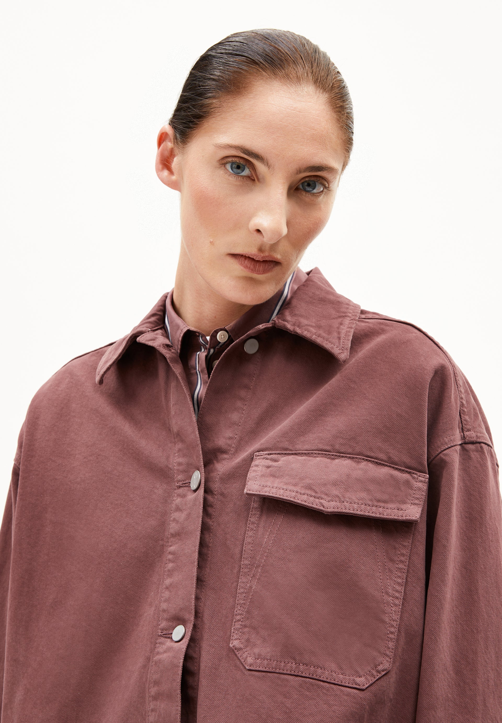 TAARAH Denim shirt made of recycled Cotton